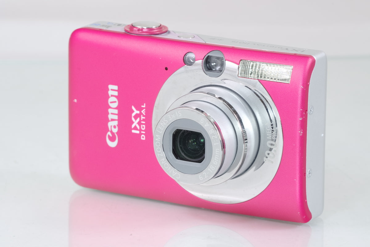 【買取実績】Canon IXY DIGITAL 110 IS ピンク バッテリー,付き|難あり品|東京中古カメラ