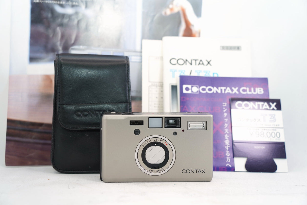 CONTAX T3 シルバー 説明書付属 買取実績