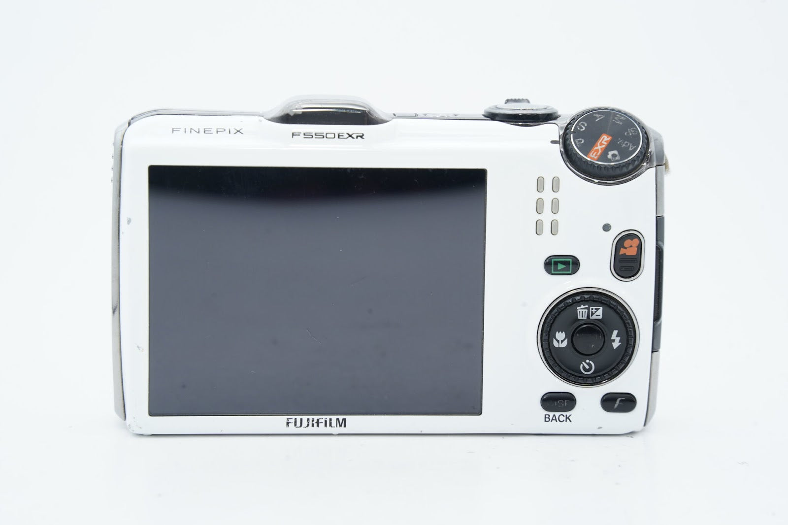 FUJIFILM FINEPIX F550 EXR ホワイト バッテリー 充電器付属