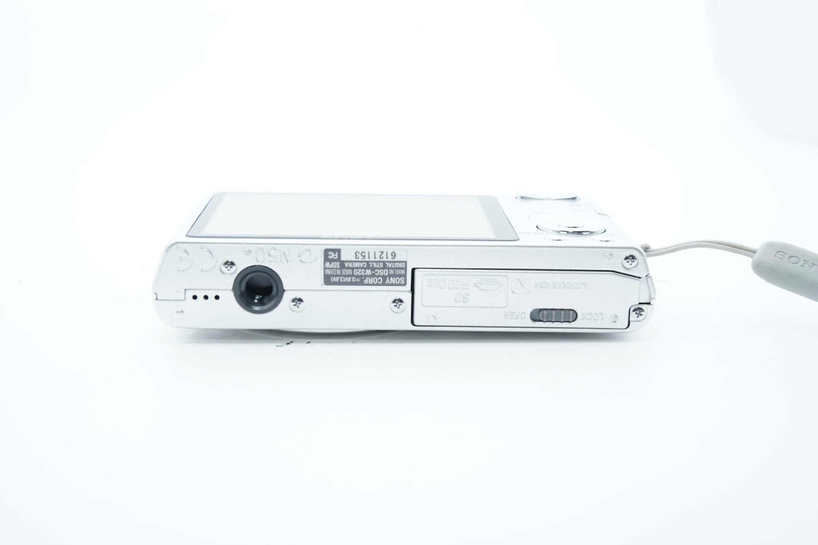 SONY Cyber-shot DSC-W320 シルバー 箱 バッテリー 充電器付属