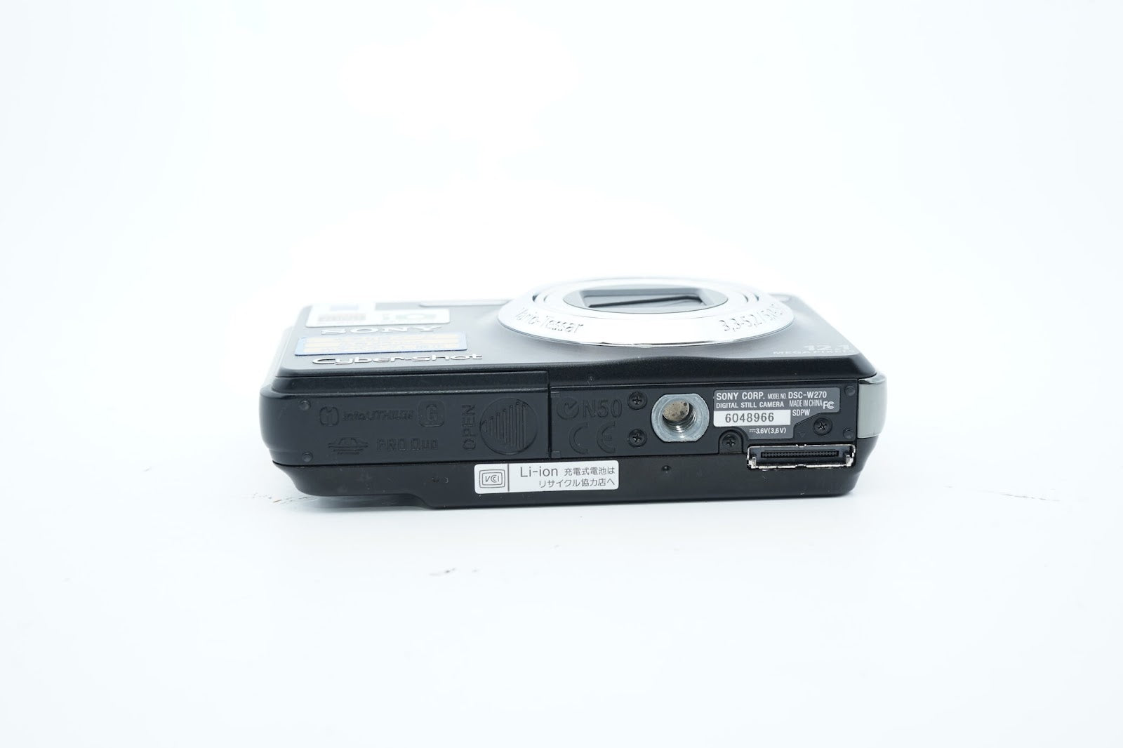 SONY Cyber-shot DSC-W270 ブラック 箱 バッテリー 充電器付属