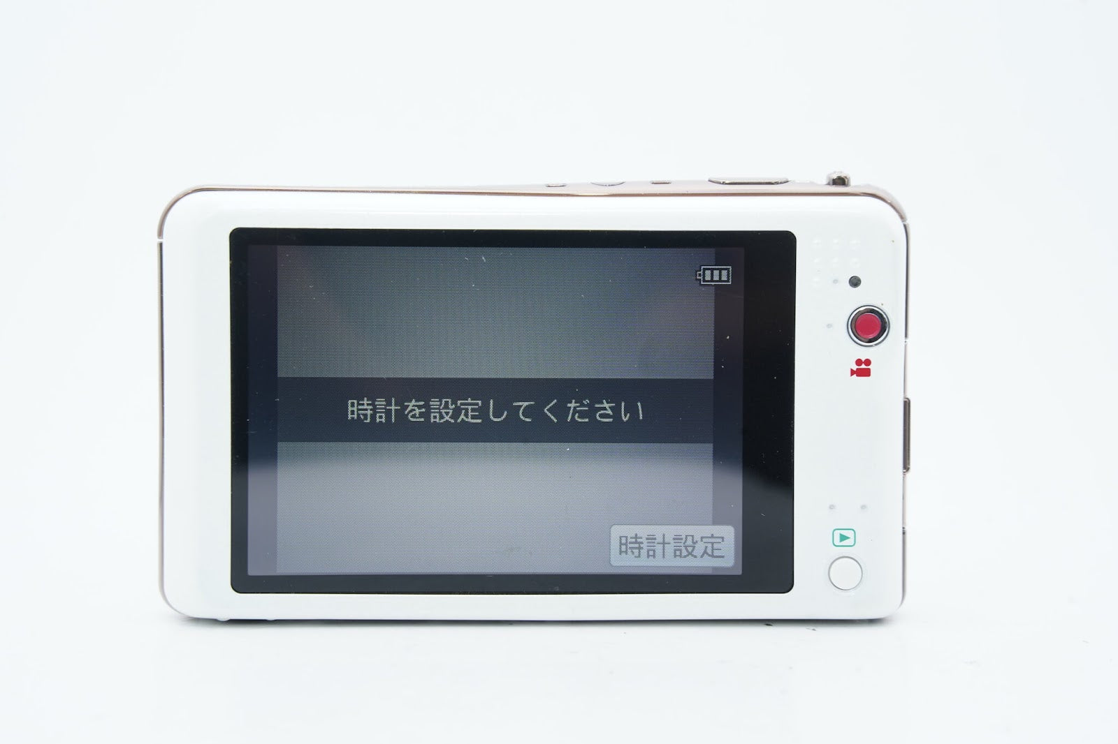 Panasonic LUMIX DMC-FX80 ホワイト 箱 バッテリー 充電器付属