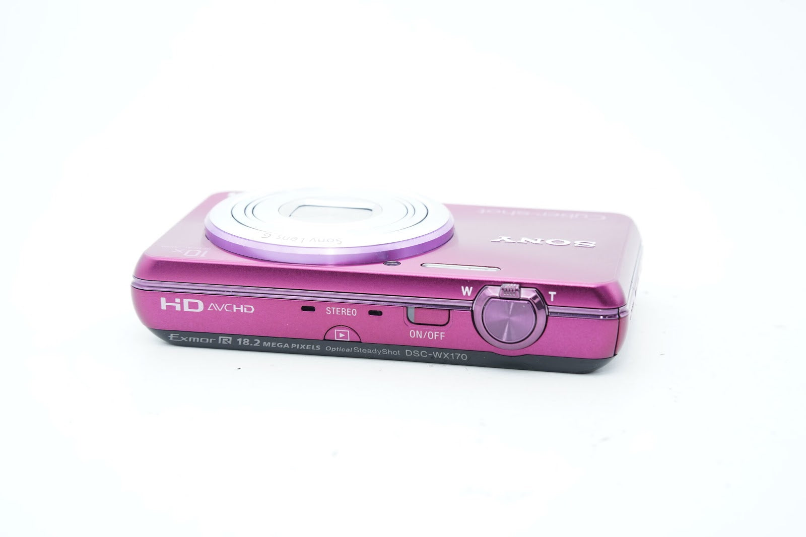 SONY Cyber-shot DSC-WX170 パープル バッテリー 充電器付属