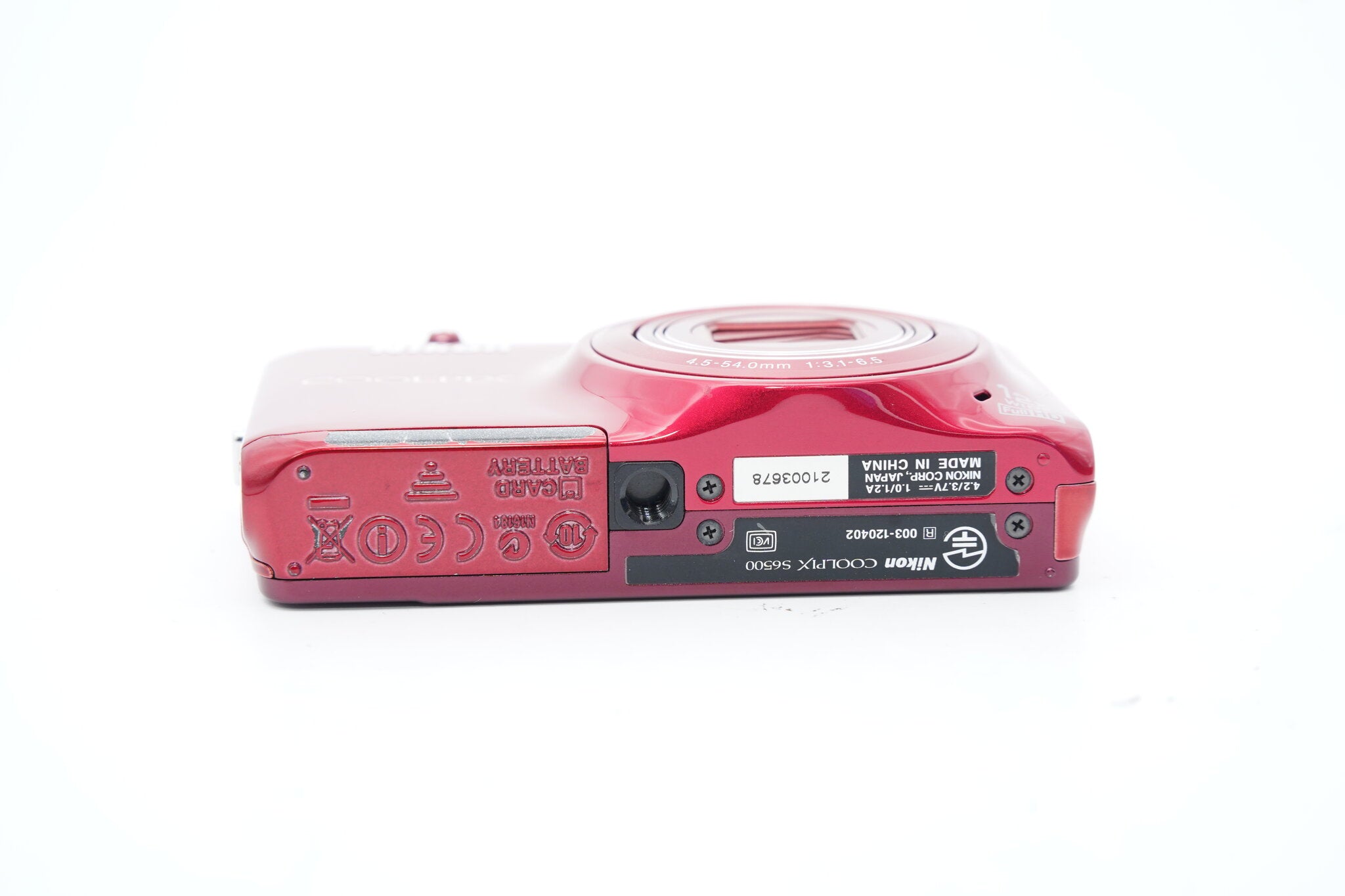 Nikon COOLPIX S6500 レッド #3512 - 5