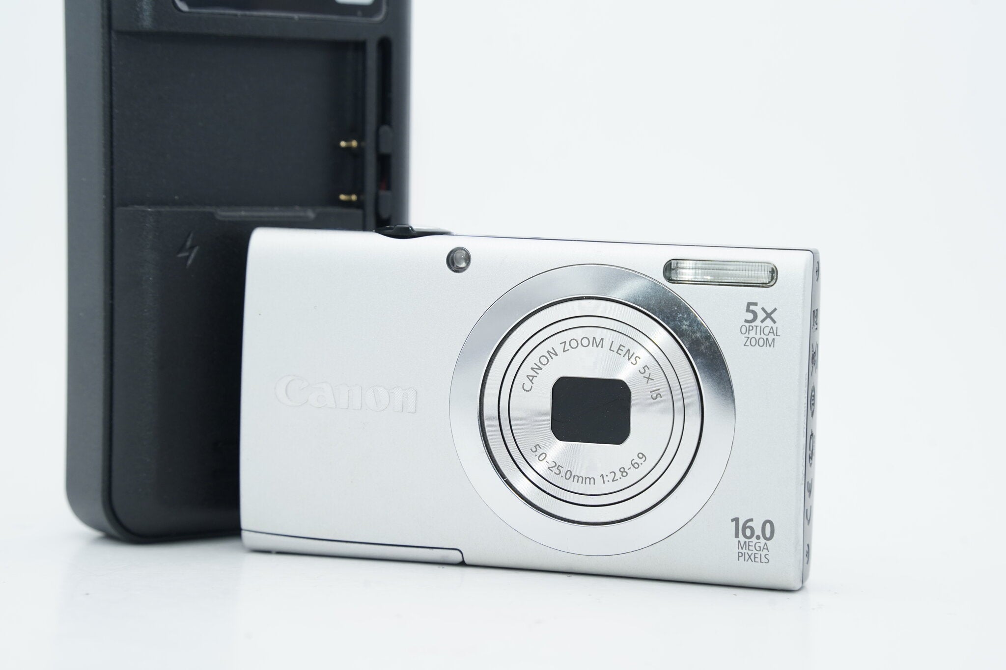 Canon PowerShot A2400 IS シルバー #3514 - 1
