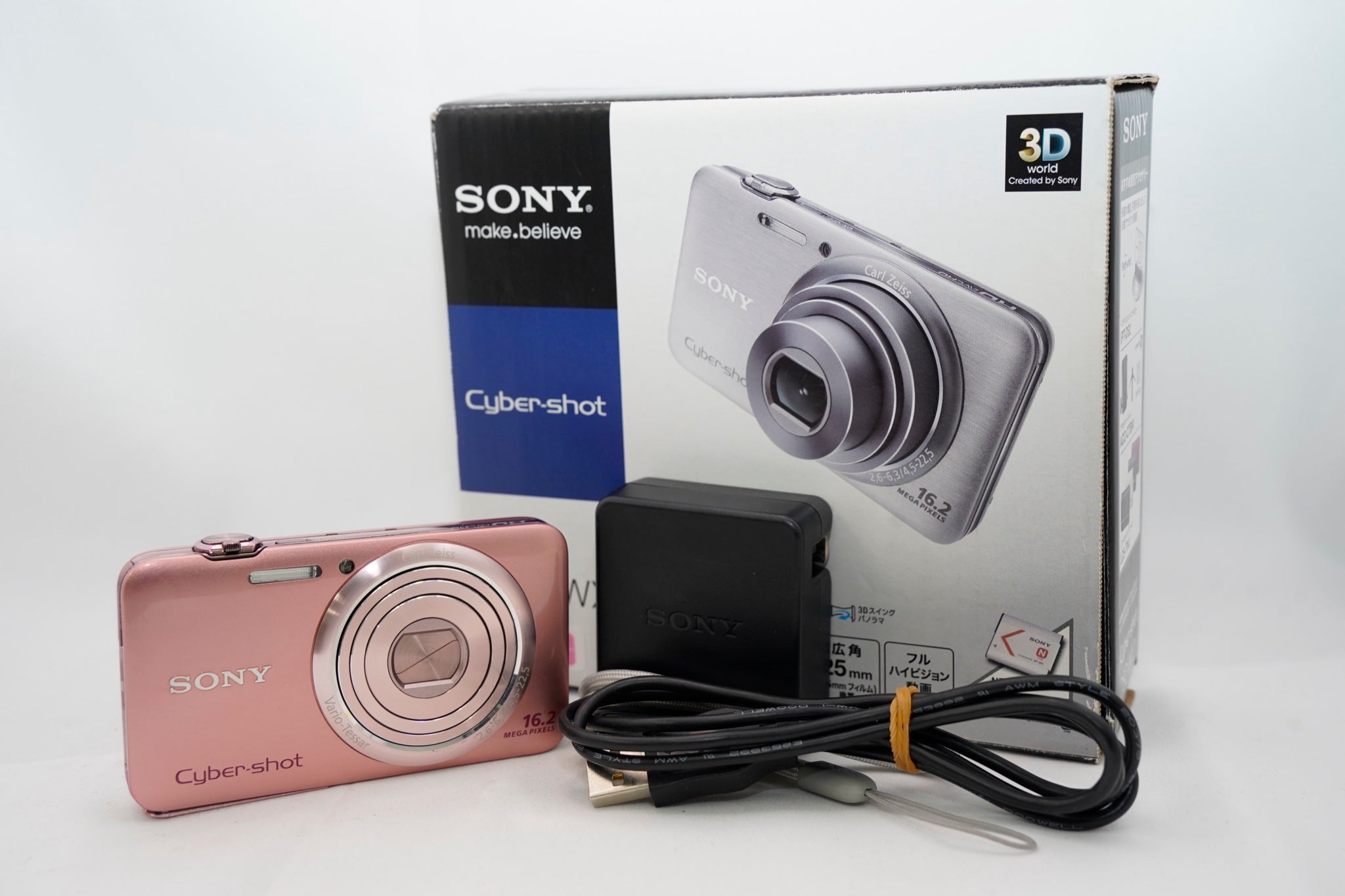SONY Cyber-shot DSC-WX7 ピンク（付属：箱・バッテリー）