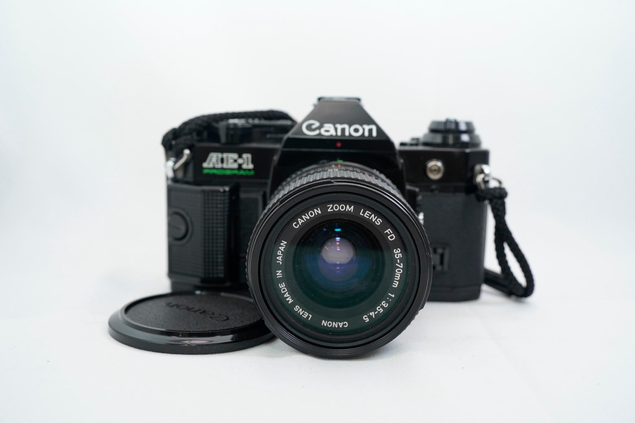 Canon AE-1 PROGRAM ブラック / FD 35-70mm F3.5-4.5 / FD 70-210mm F4