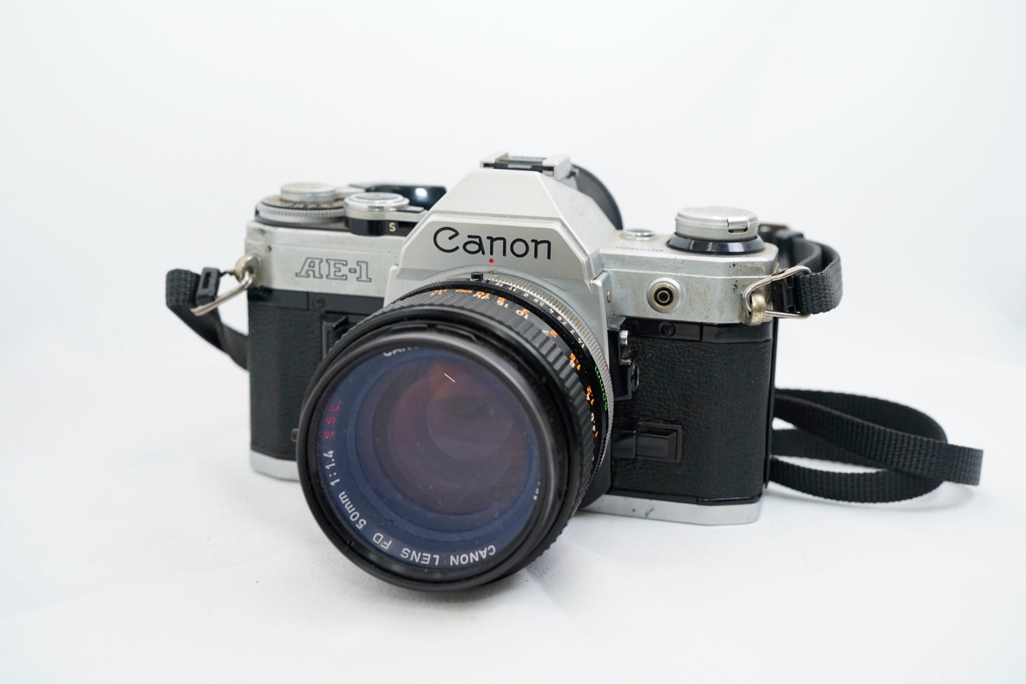 ★美品★ Canon AE-1 FD 50mm F1.4 SSC #1664 Canon AE-1 / CANON LENS FD 50mm F1.4 S.S.C.