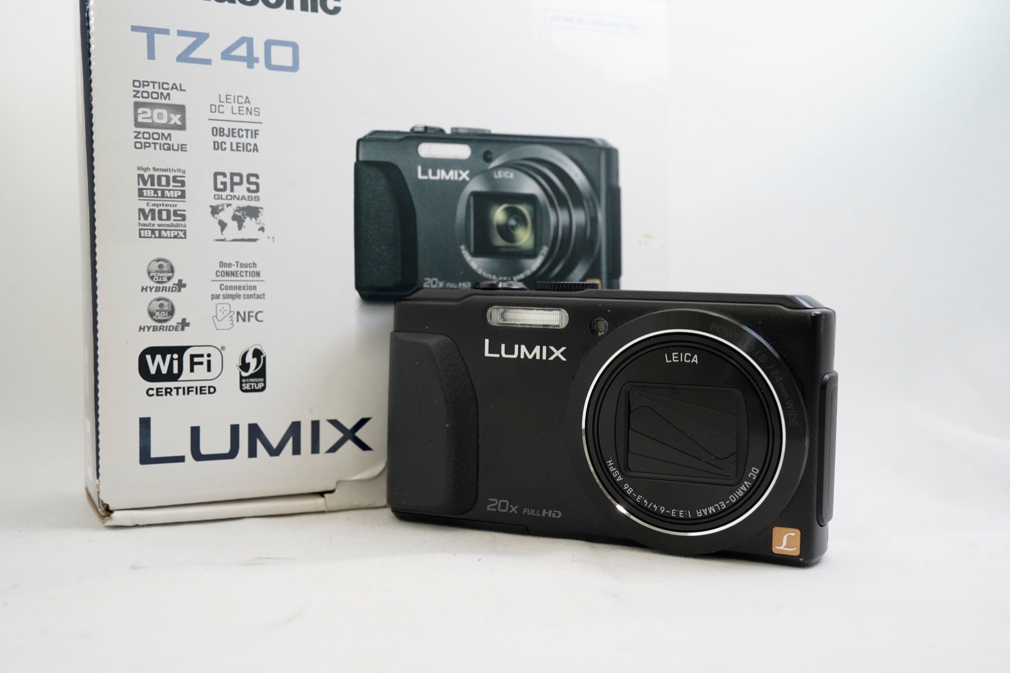 Panasonic LUMIX DMC-TZ40 ブラック(付属:箱 バッテリー)