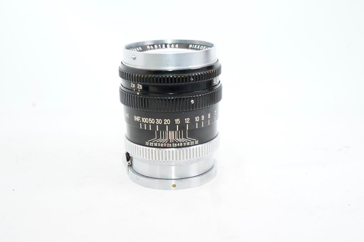 NIPPON KOGAKU NIKKOR P C 10.5cm 105mm 2.5 S マウント