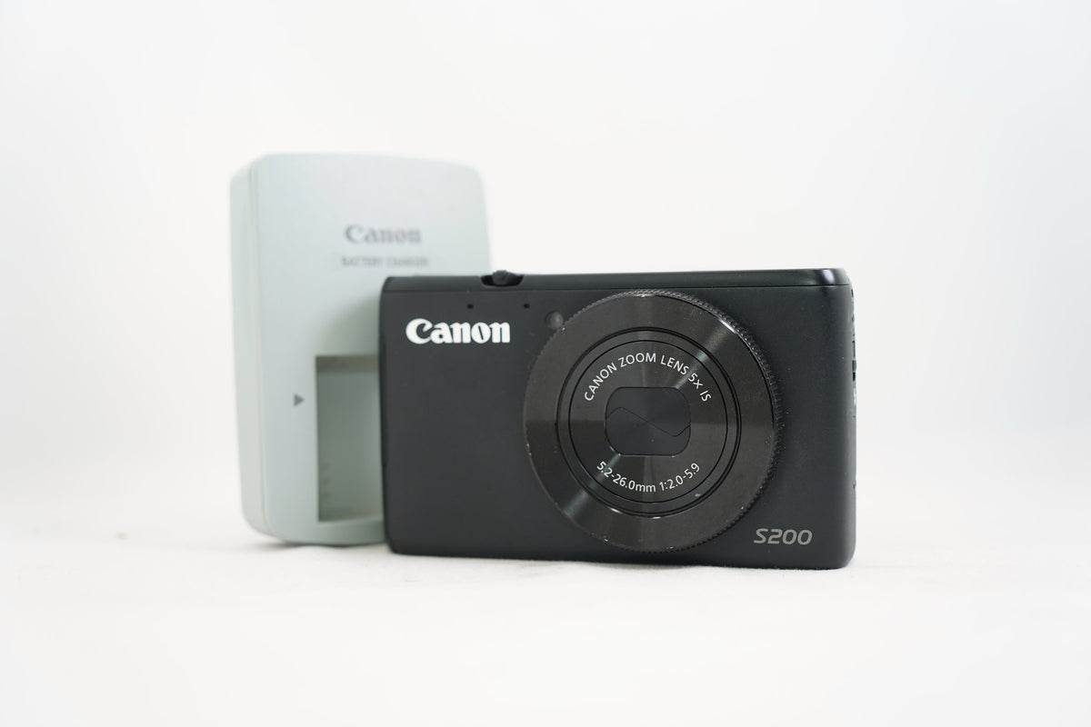 Canon PowerShot S200 ブラック