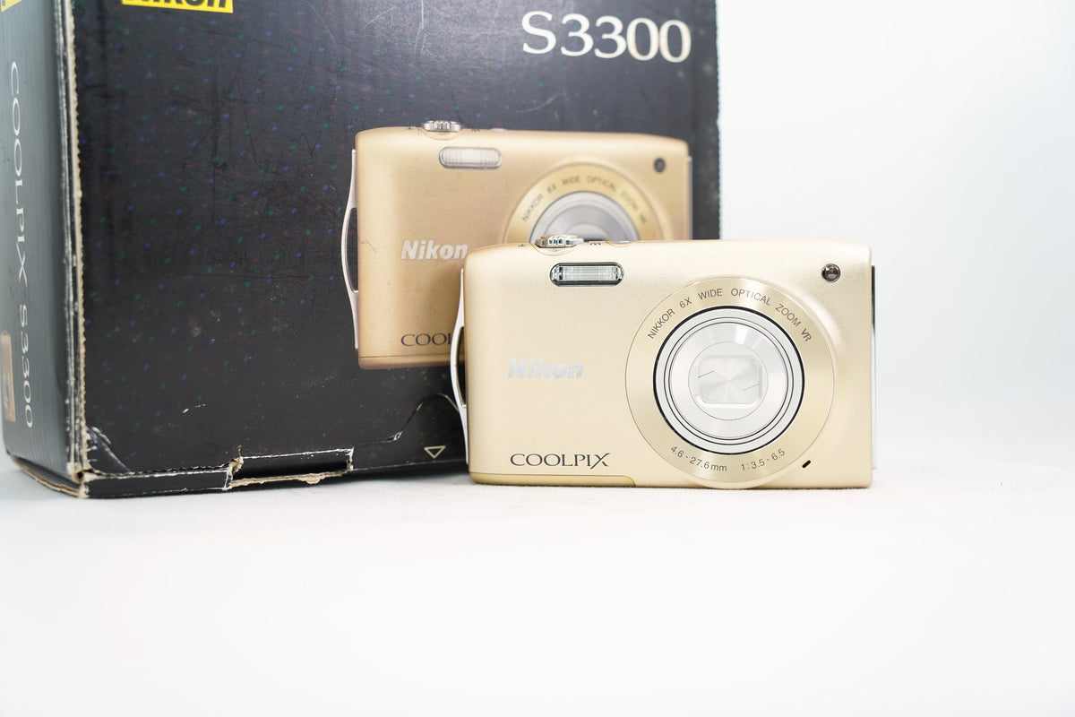 Nikon COOLPIX S3300 ゴールド