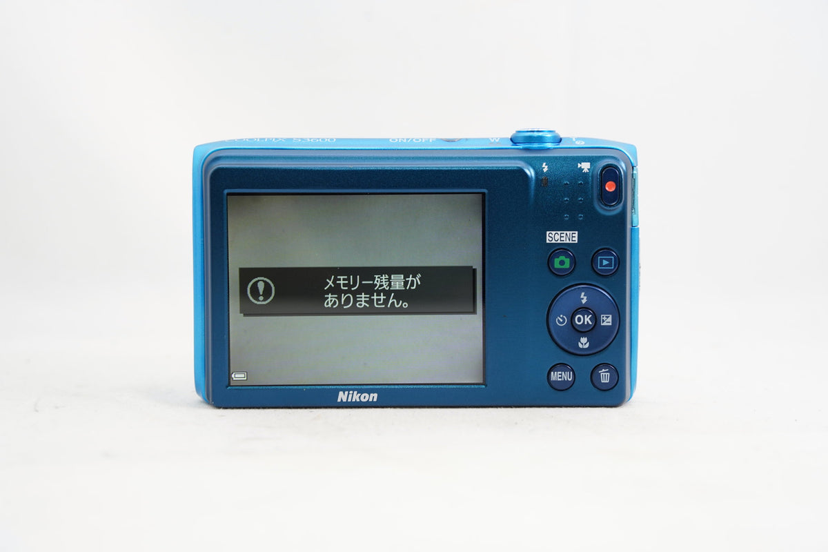 NIKON COOLPIX S3600 ブルー
