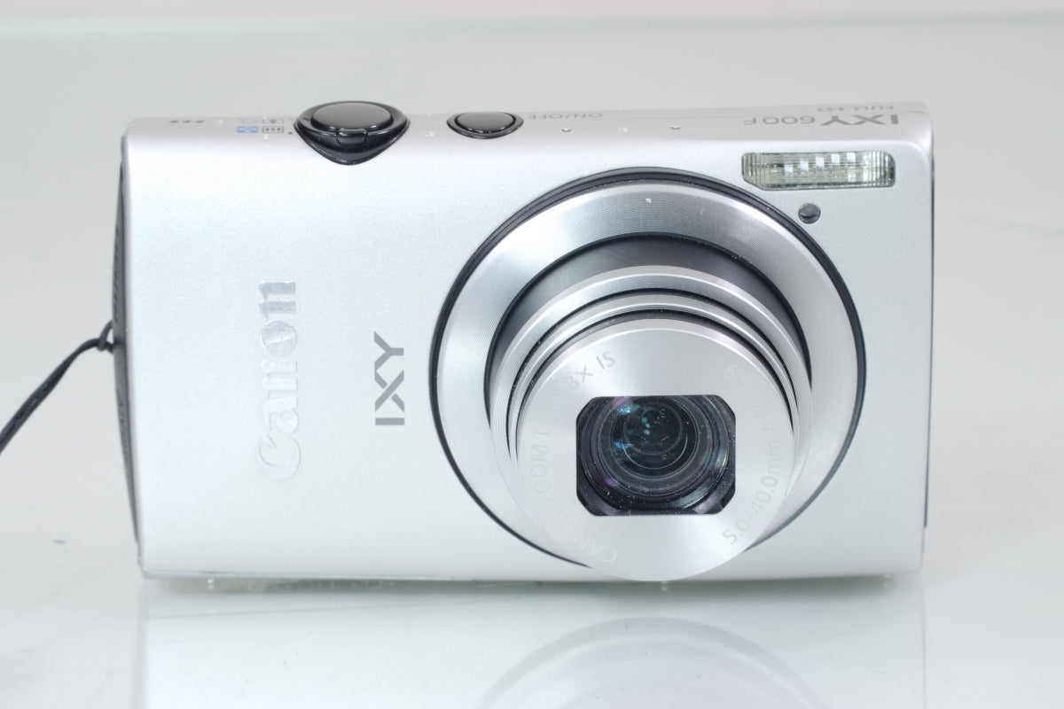 CANON IXY 600F シルバー バッテリー 付き