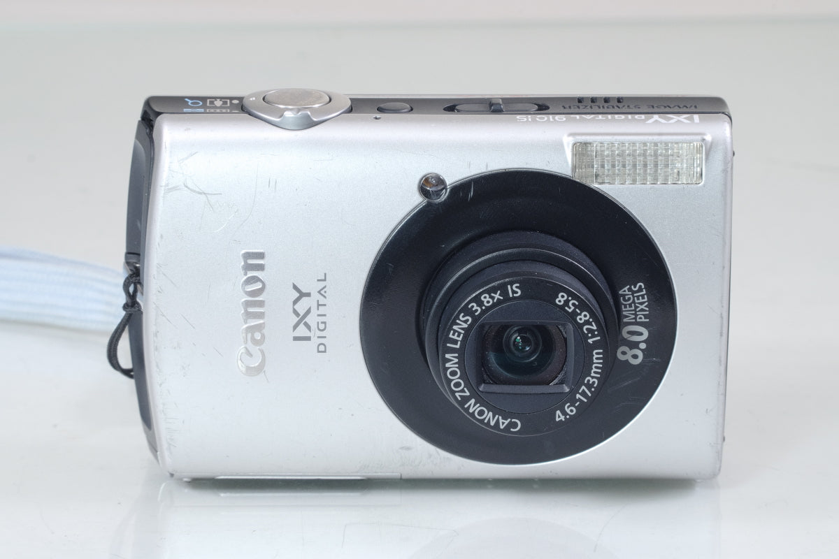 CANON IXY DIGITAL 910 IS シルバー バッテリー 付き
