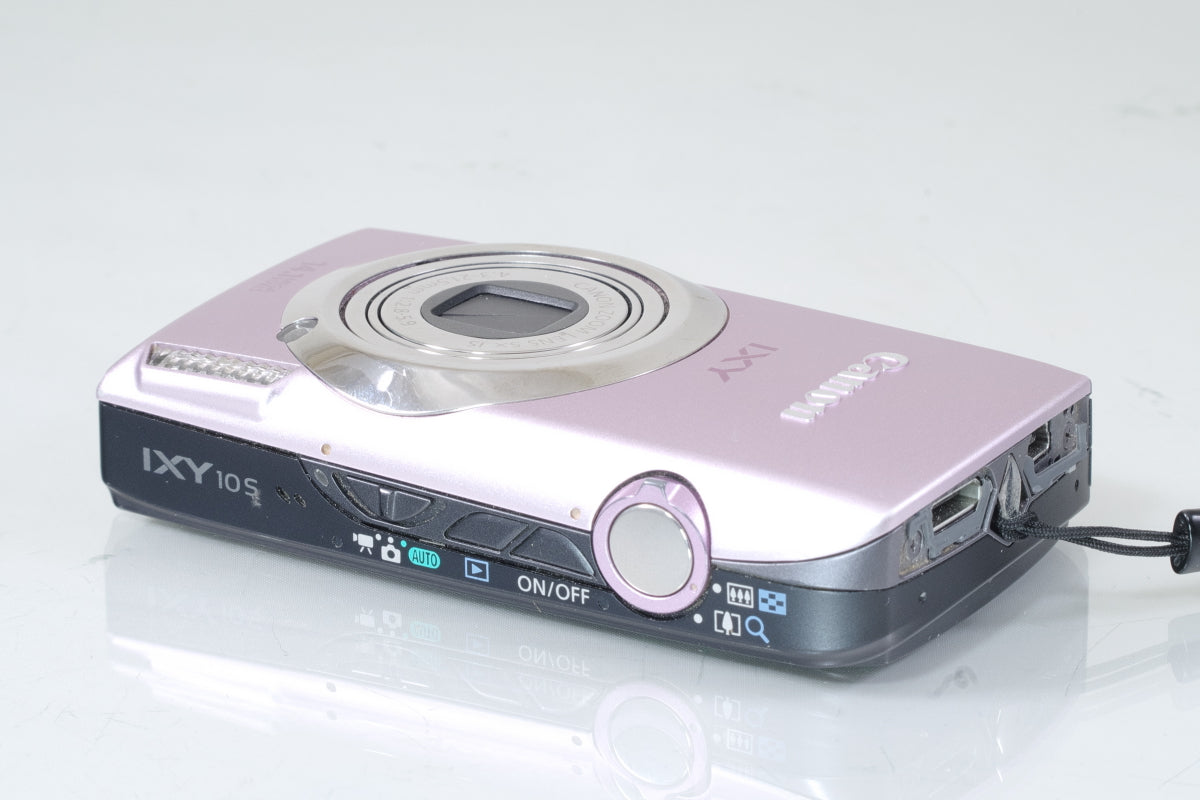 Canon IXY 10S ピンク バッテリー, 充電器, 元箱, 付き