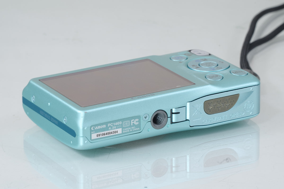 Canon IXY 200F ブルー バッテリー, 充電器, 元箱, 付き