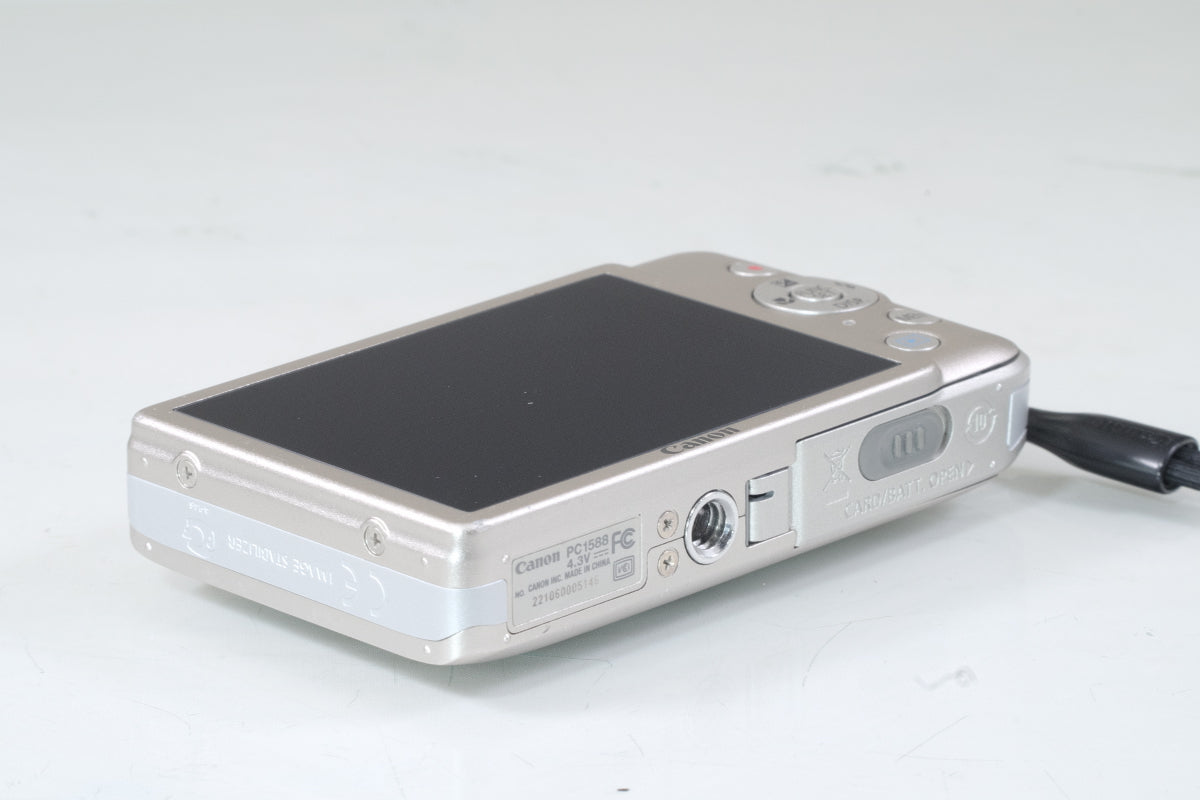 Canon IXY 210F シルバー バッテリー, 充電器, 付き