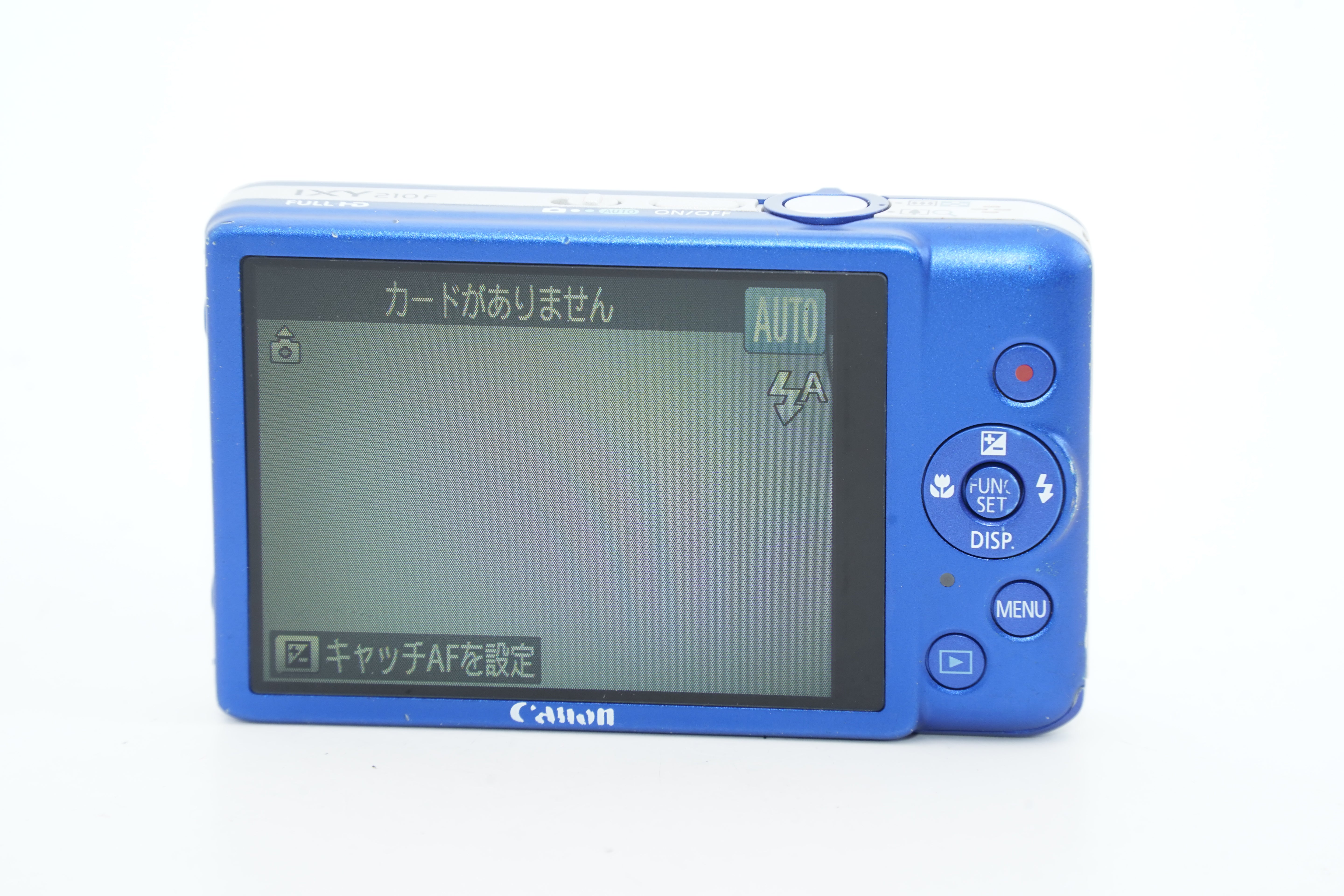 Canon IXY 210F ブルーバッテリー・充電器付属