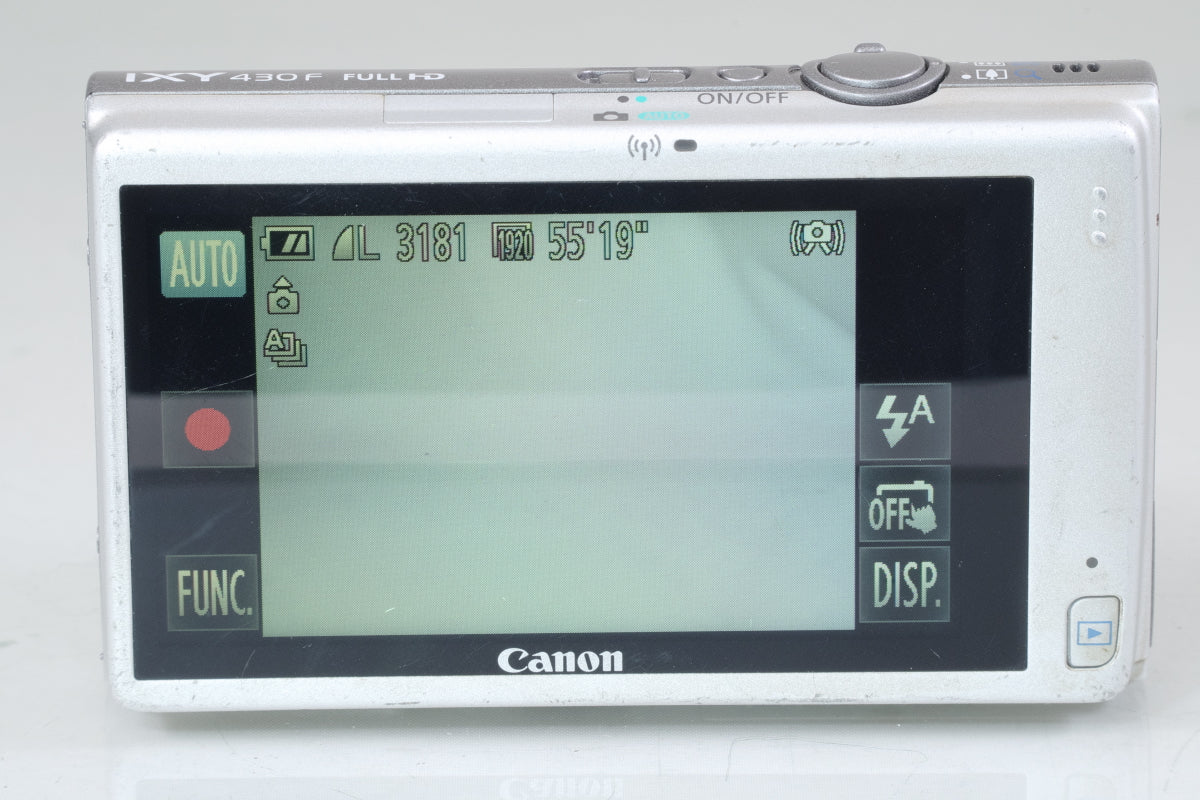 Canon IXY 430F シルバー バッテリー 付き
