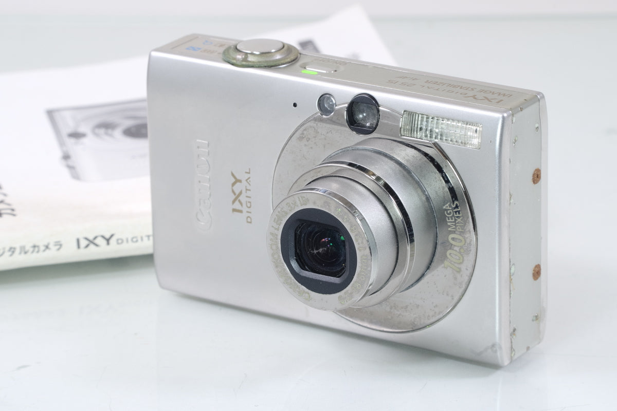 Canon IXY DIGITAL 25 IS 説明書付 シルバー