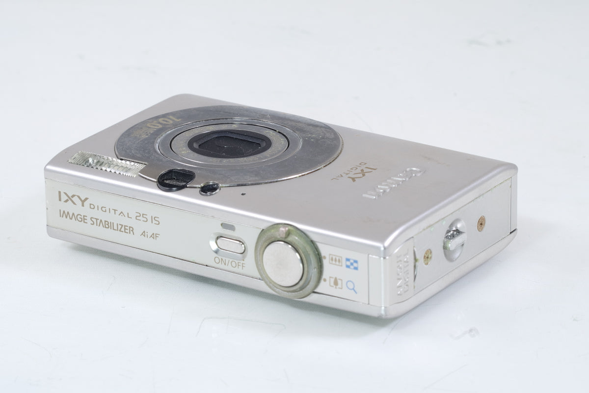 Canon IXY DIGITAL 25 IS 説明書付 シルバー