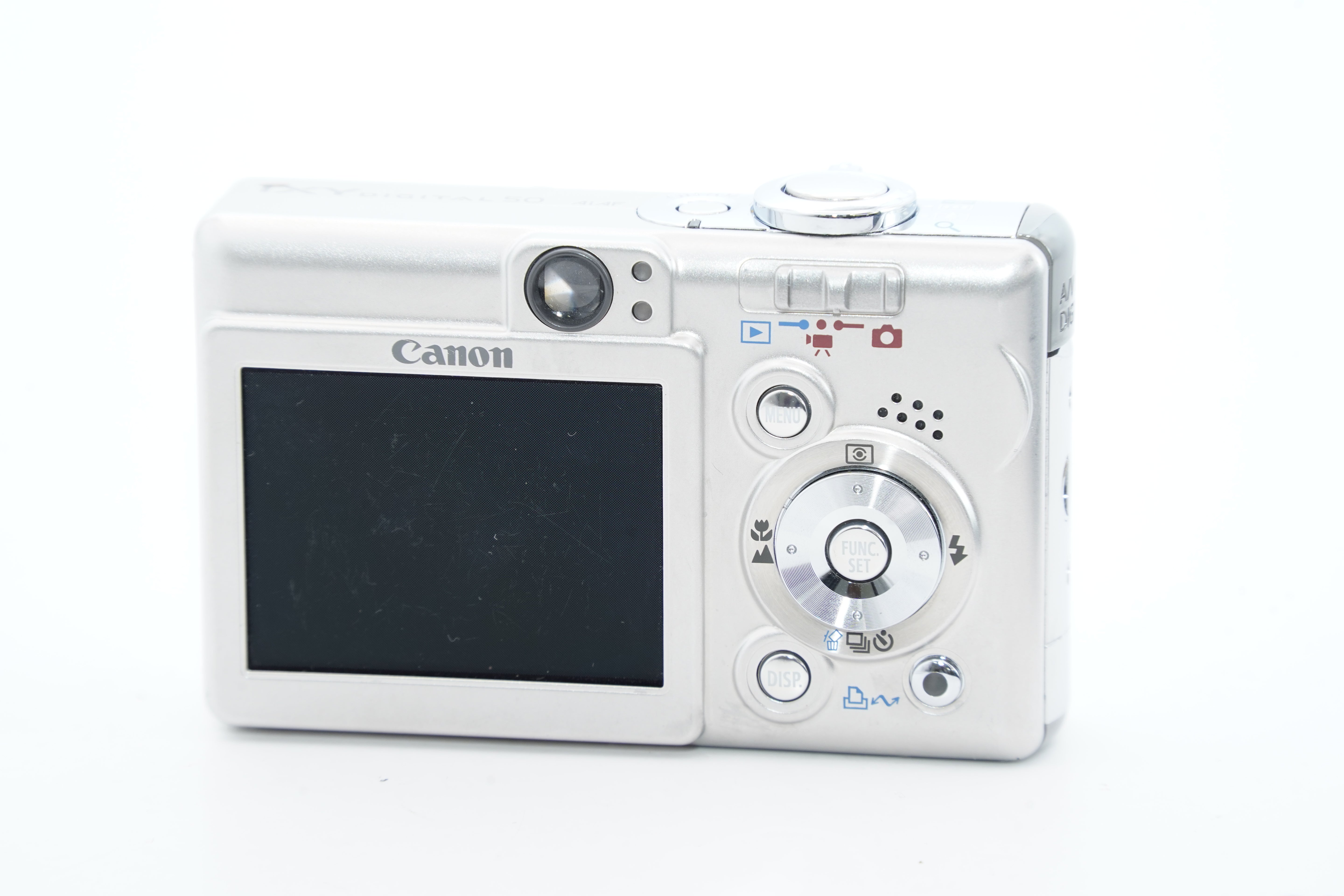 Canon IXY DIGITAL 50 シルバー バッテリー・充電器付属