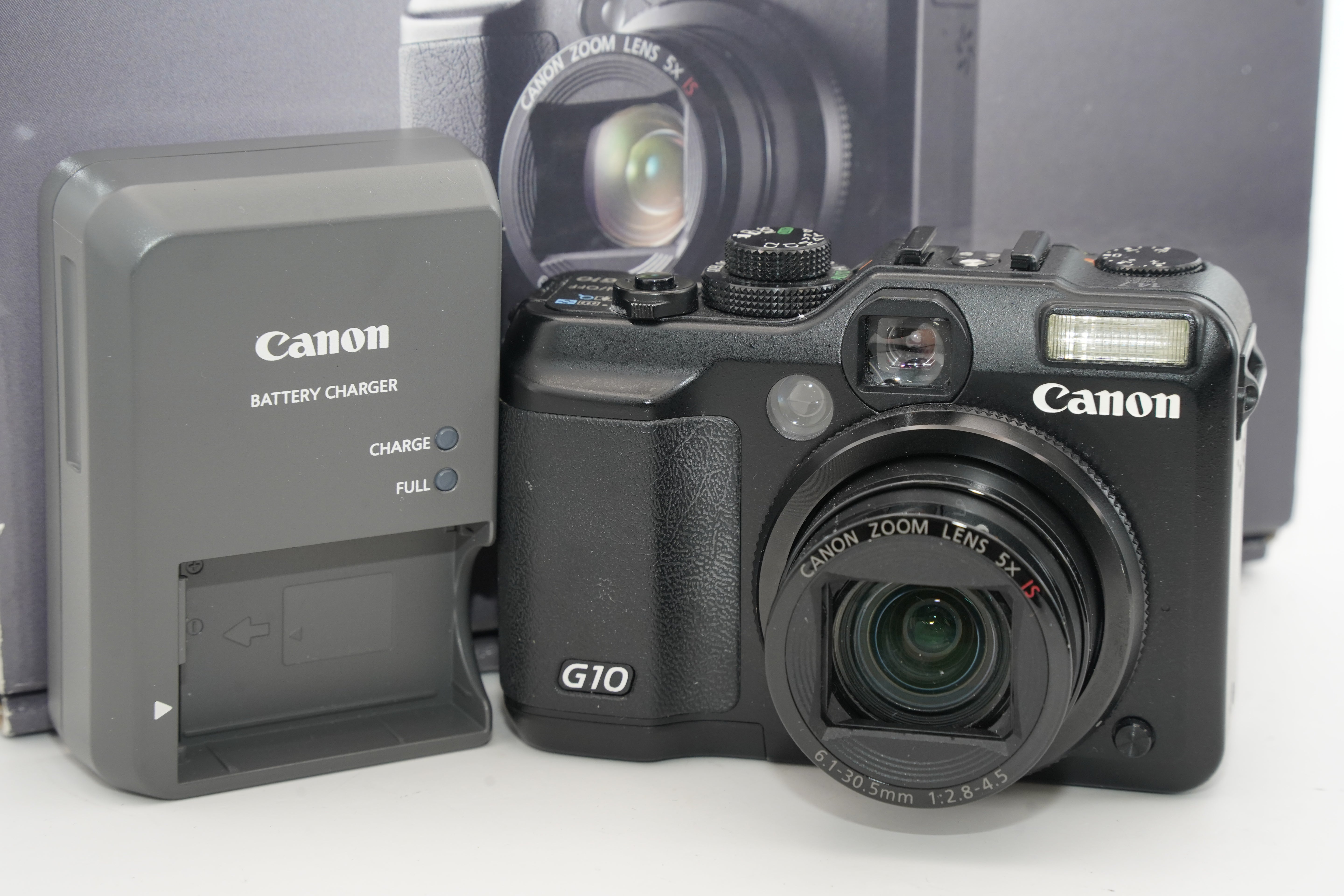 Canon PowerShot G10 バッテリー 充電器 箱付属