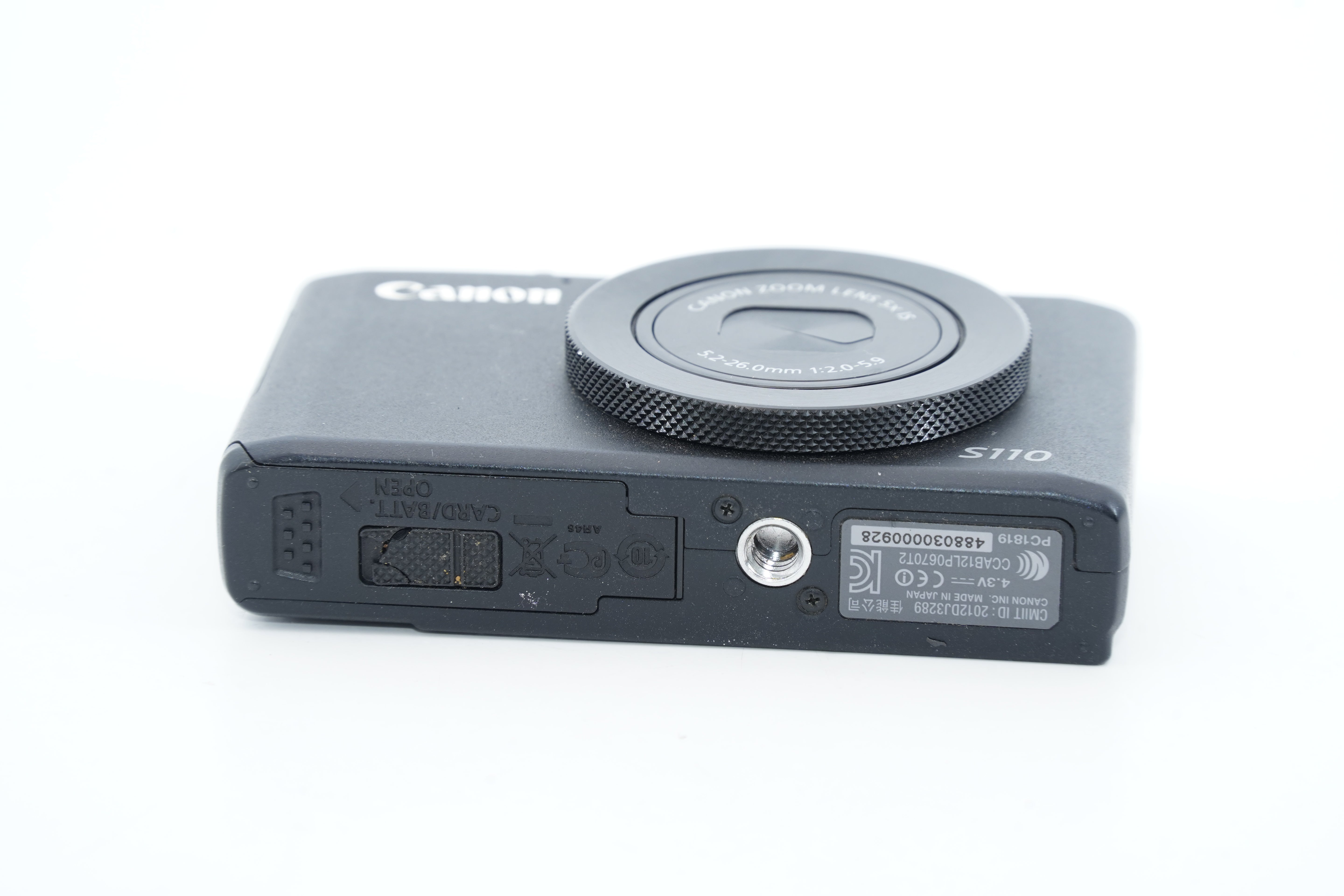Canon PowerShot S110 ブラック バッテリー・充電器付属