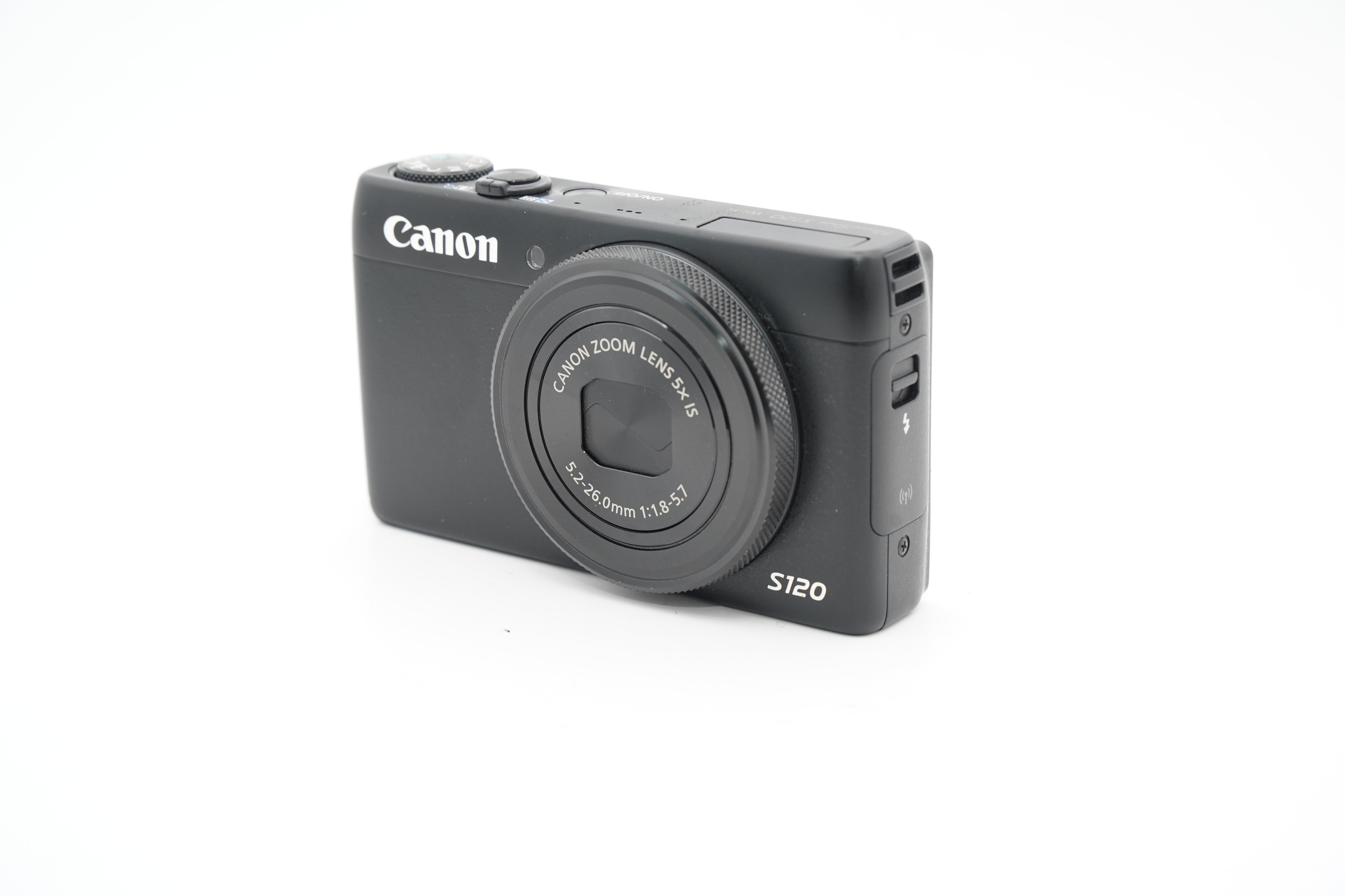 Canon PowerShot S120 ブラック バッテリー 充電器付属