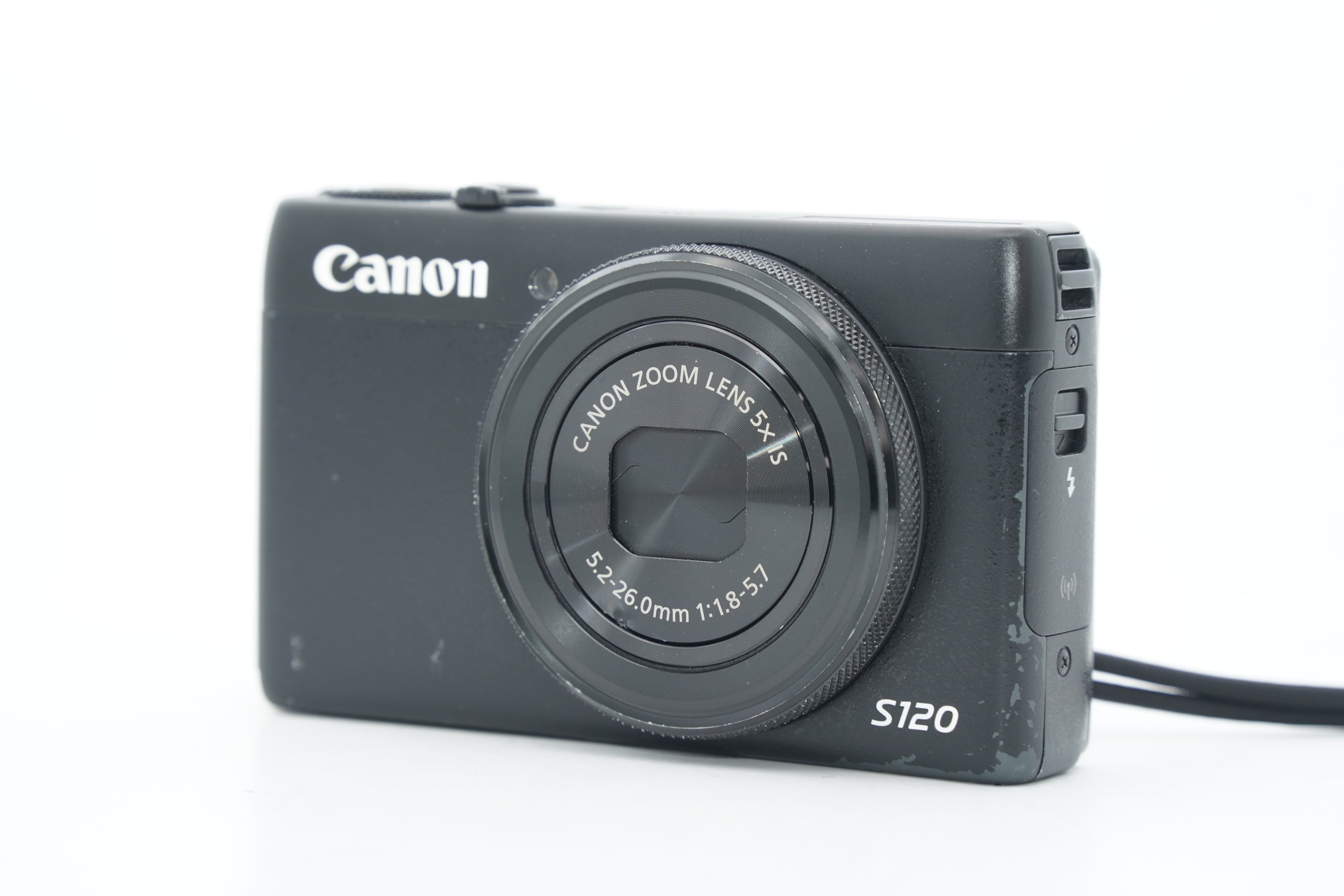 Canon PowerShot S120 ブラック 充電器 バッテリー付属