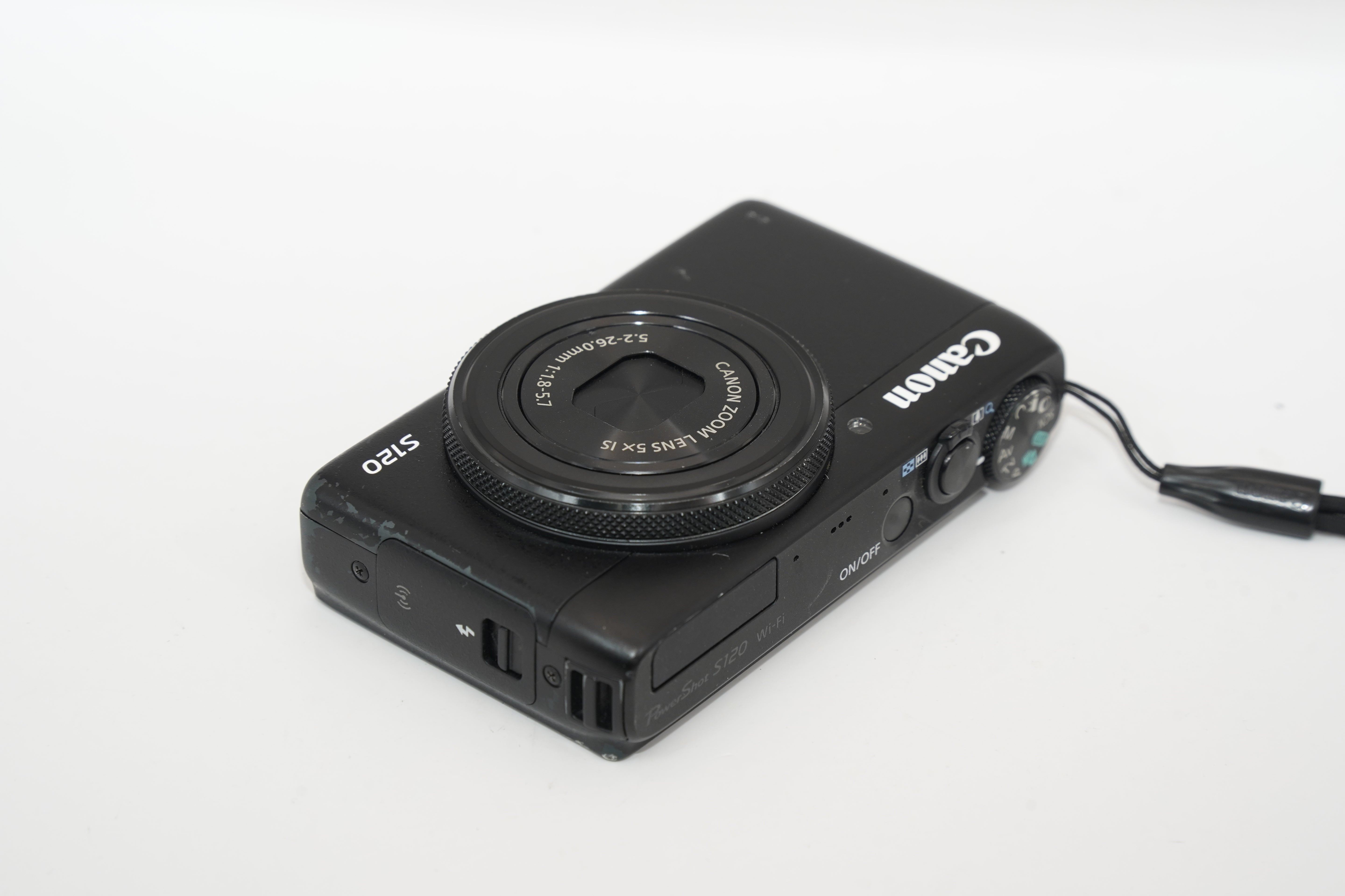 Canon PowerShot S120 ブラック 充電器 バッテリー付属