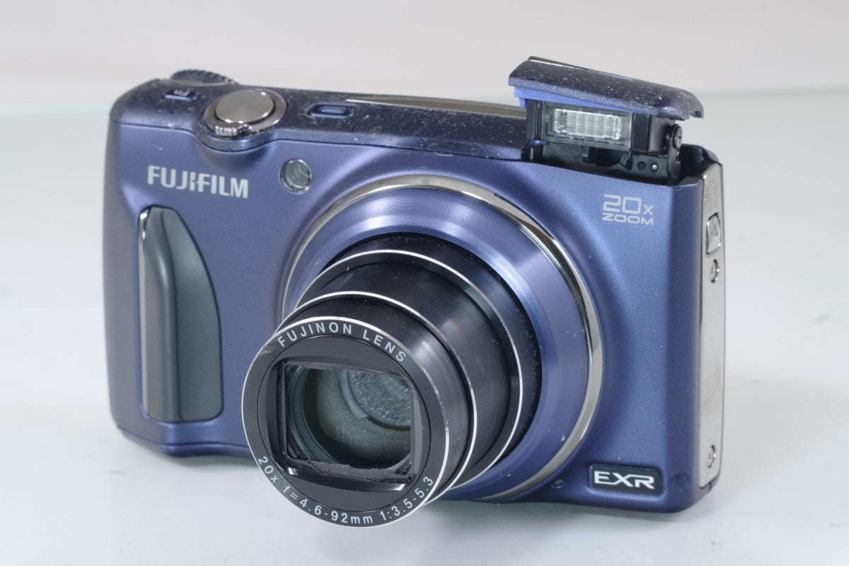 FUJIFILM FINEPIX EXR F900EXR ブルー バッテリー, 付き