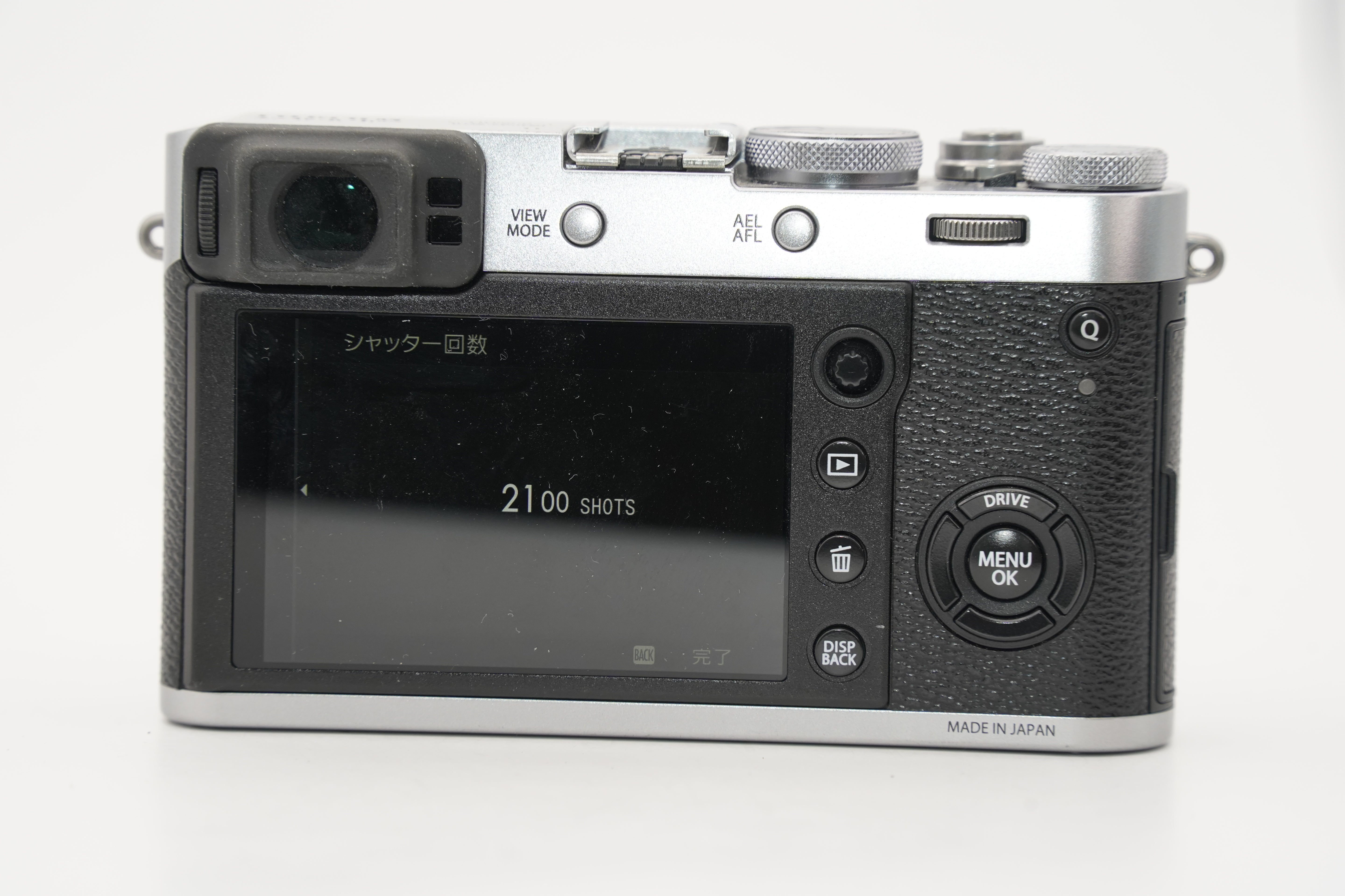 FUJIFILM X100F シルバー 箱 バッテリー付属