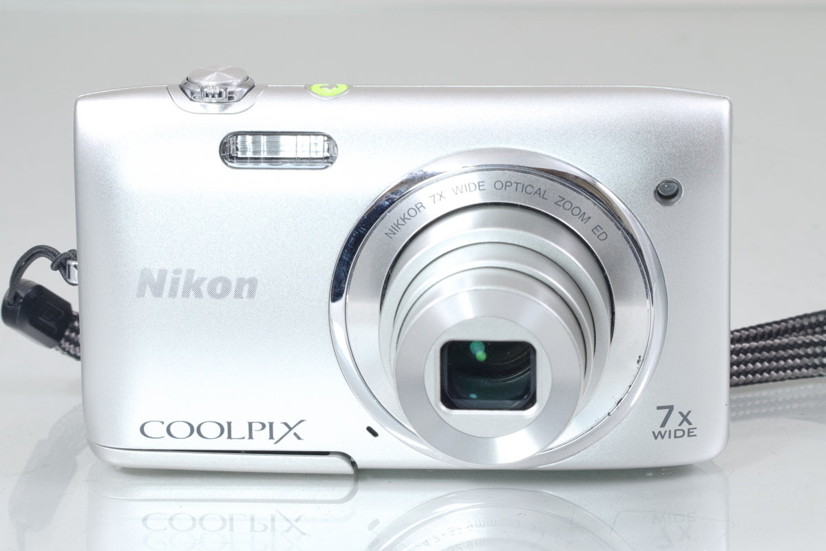 Nikon COOLPIX S3400 シルバー 充電器 その他 付き