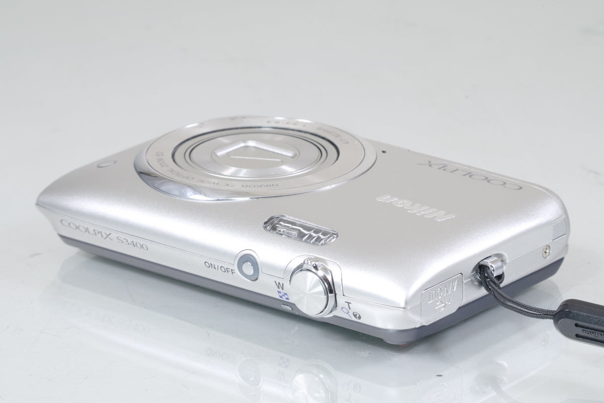 Nikon COOLPIX S3400 シルバー 充電器 その他 付き