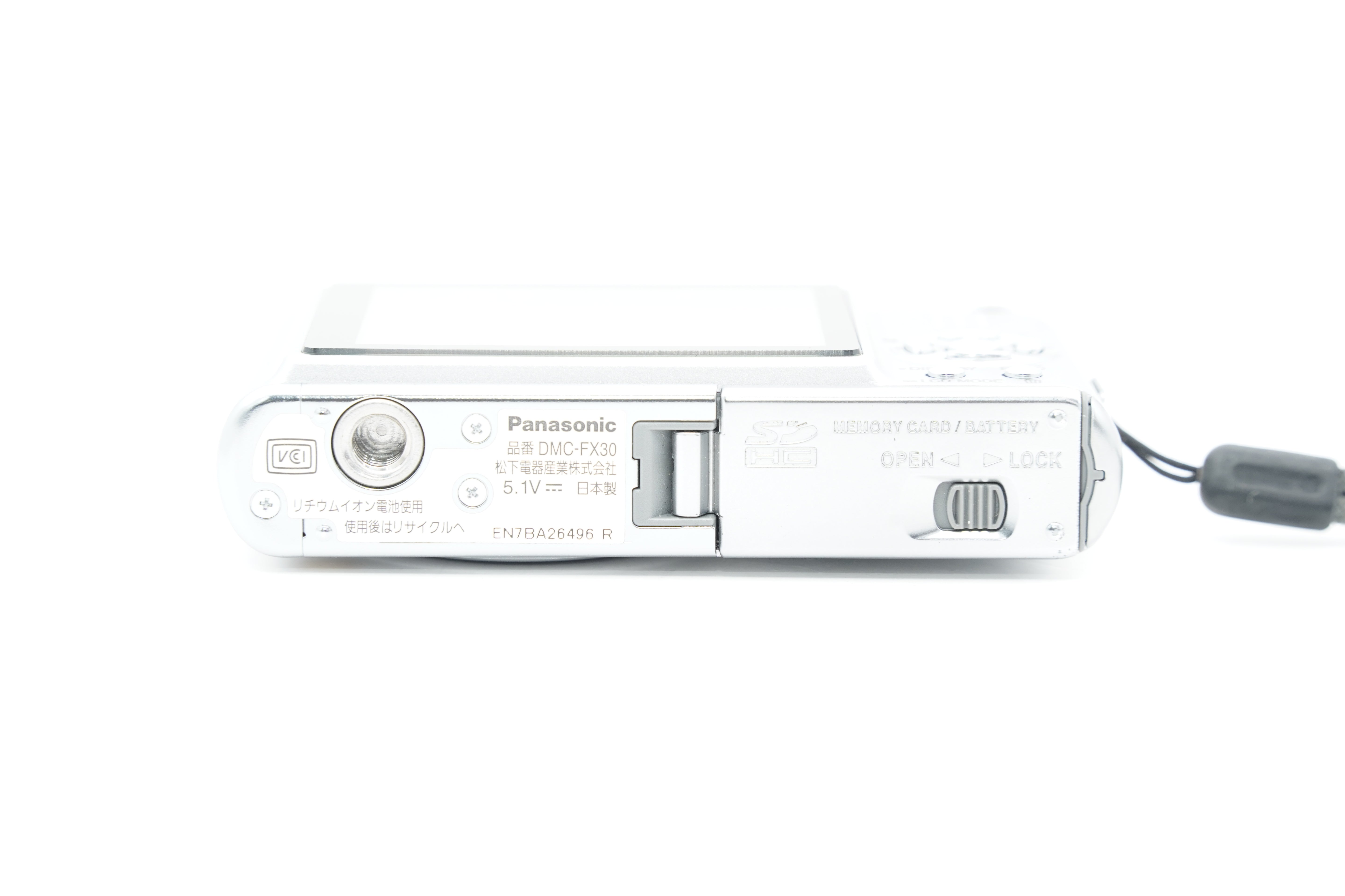 Panasonic LUMIX DMC-FX30 シルバー 箱 バッテリー 充電器