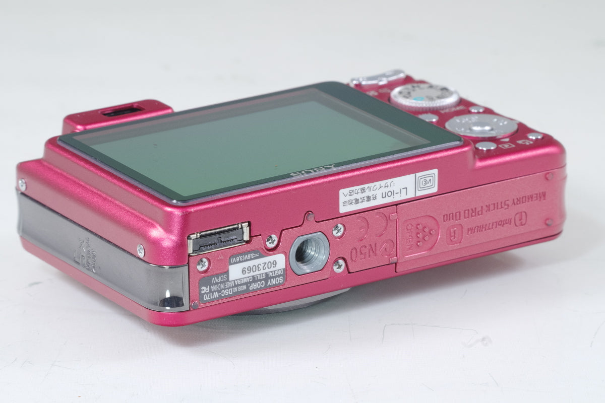 SONY Cyber-shot DSC-W170 レッド バッテリー, 付き