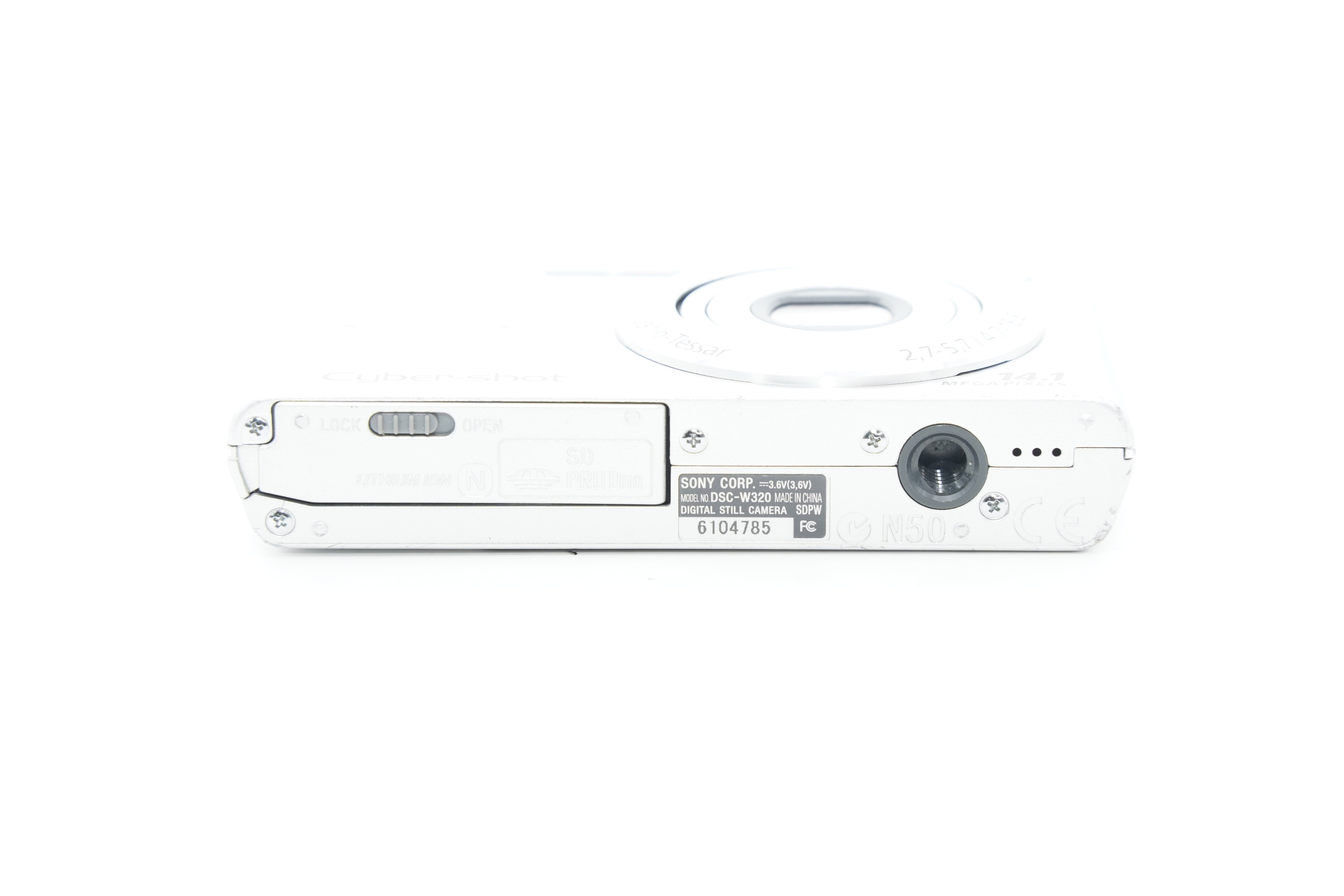 SONY Cyber-shot DSC-W320 シルバー 箱 充電器 バッテリー付属