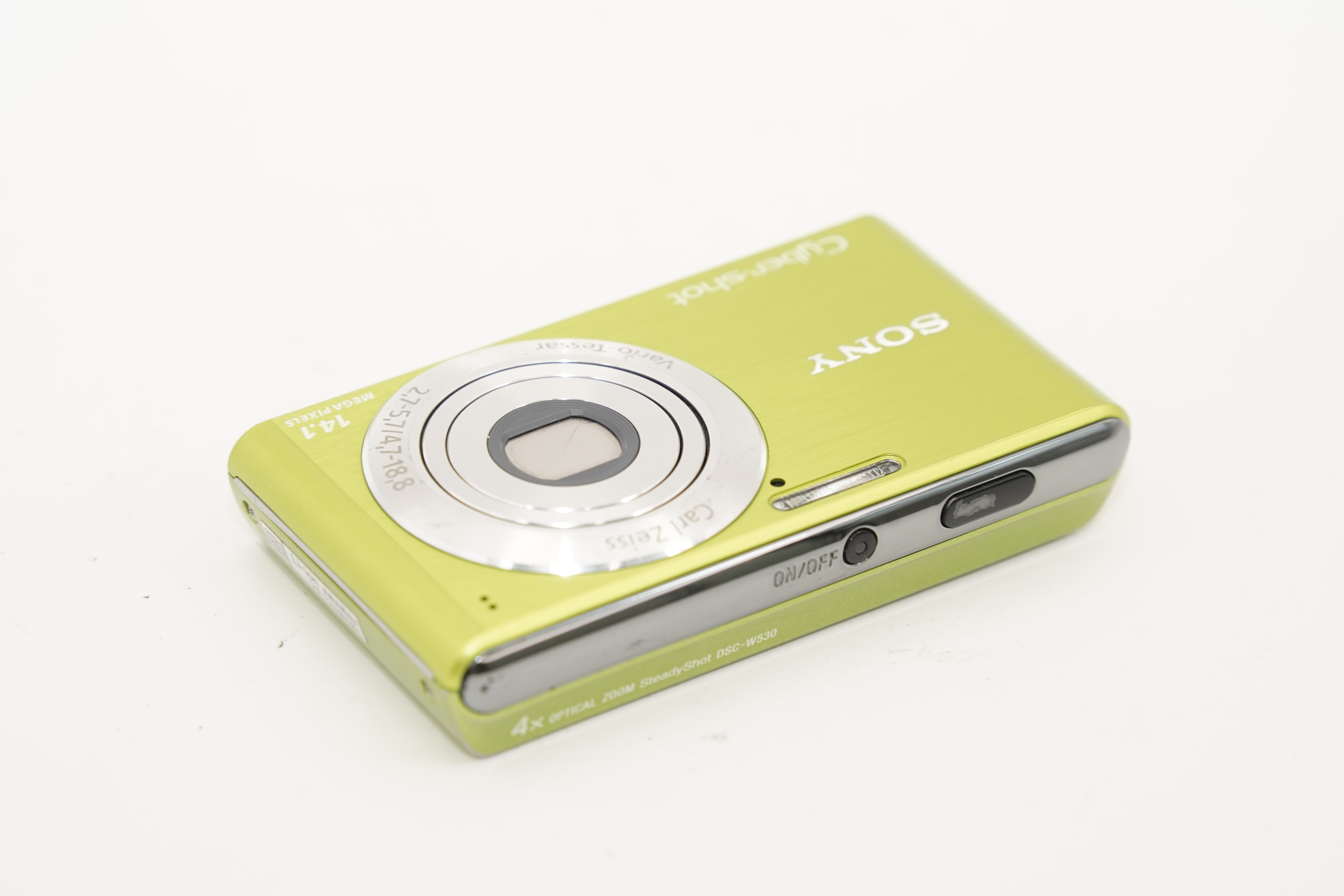 SONY Cyber-shot DSC-W530 グリーン バッテリー 充電器付属