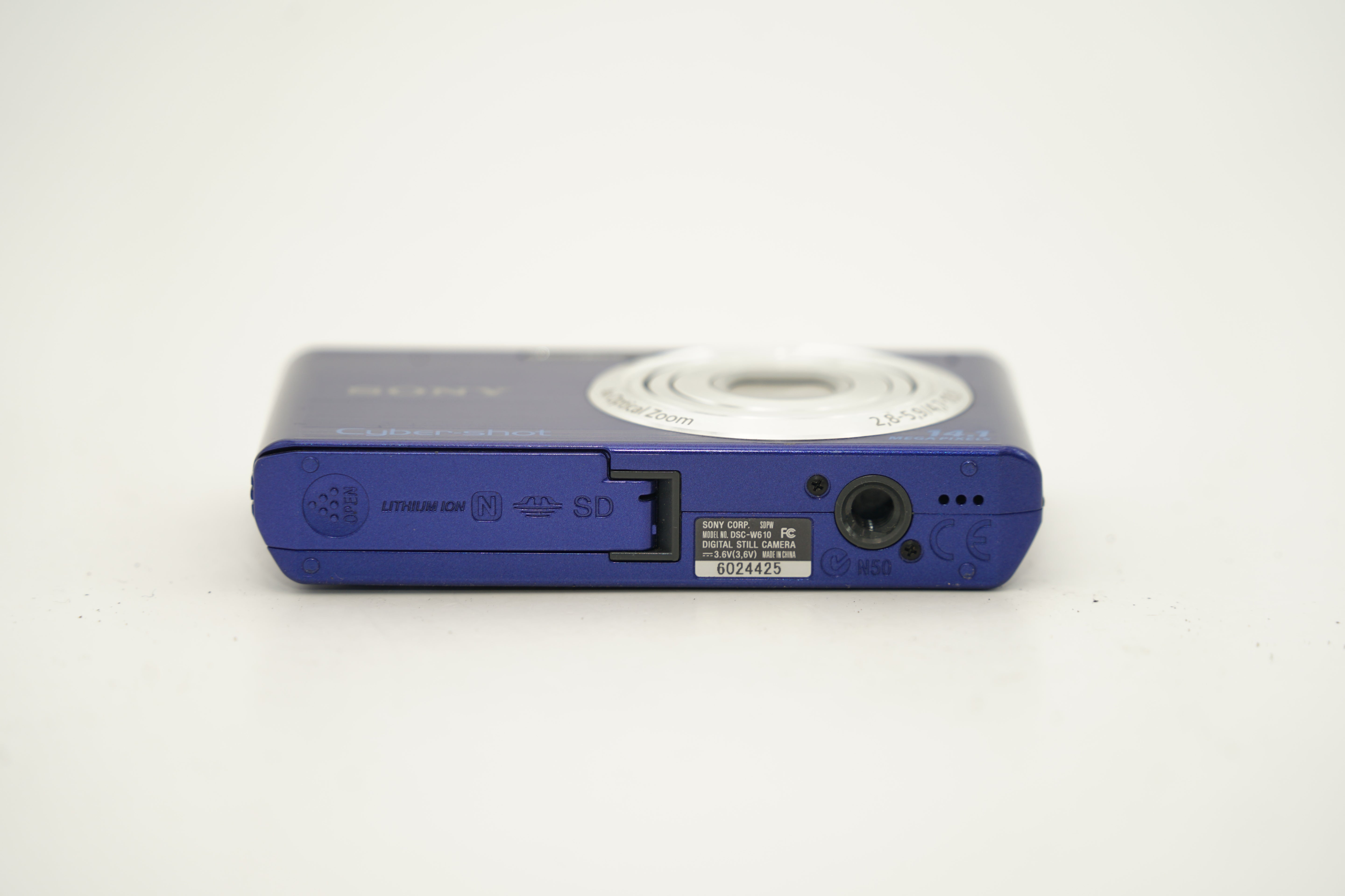 SONY Cyber-shot DSC-W610 ブルー バッテリー付属