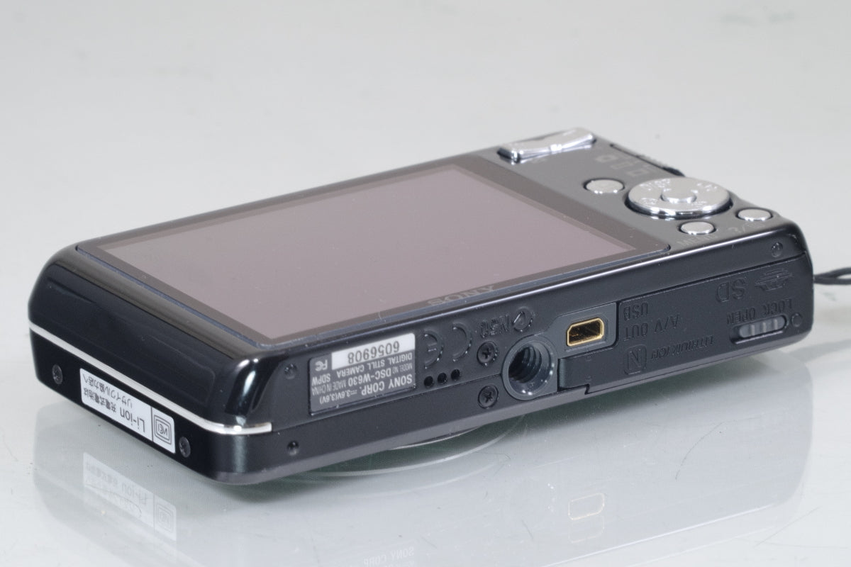 SONY Cyber-shot DSC-W630 ブラック バッテリー 付き