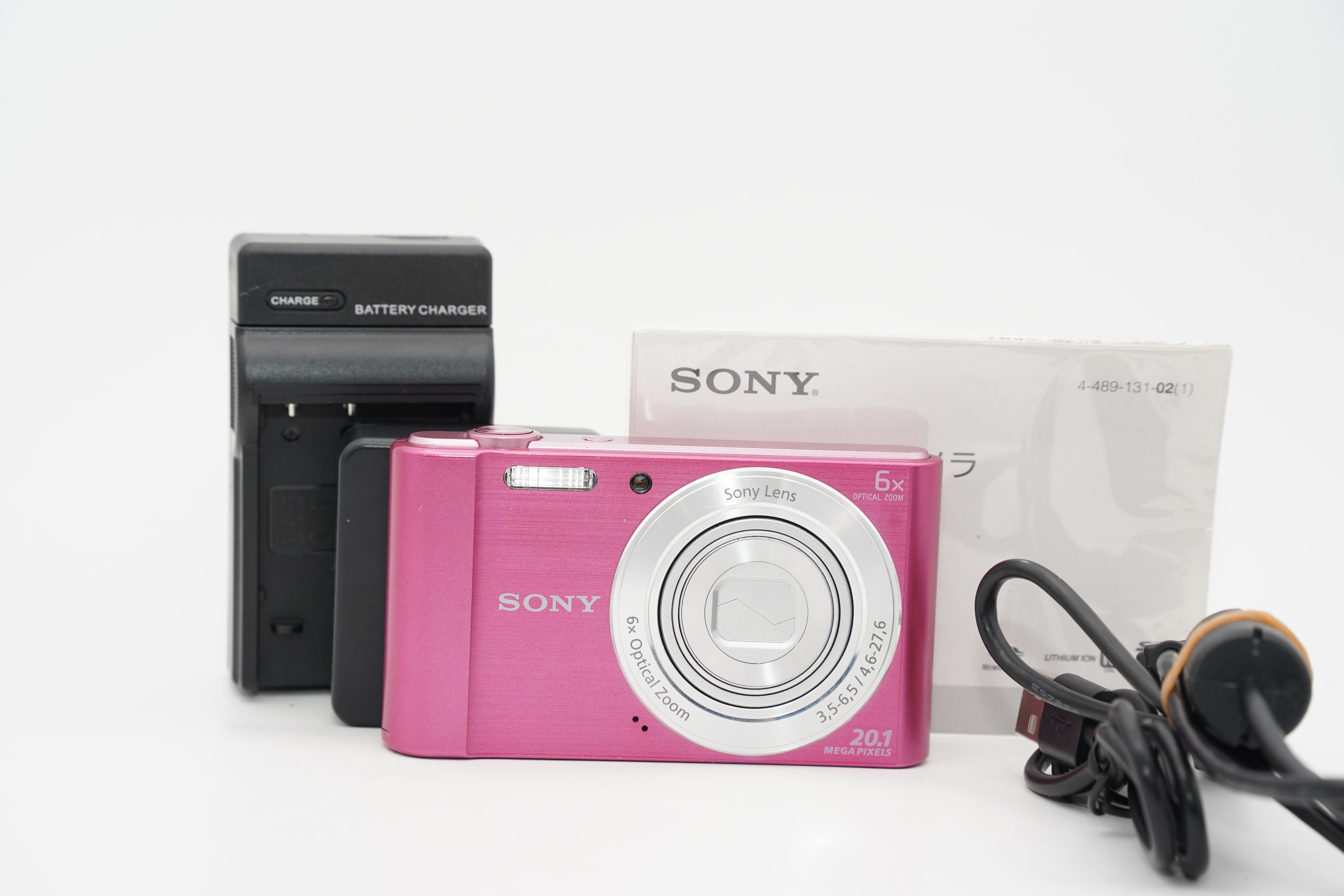 SONY Cyber-shot DSC-W810 ピンク バッテリー,充電器 付き