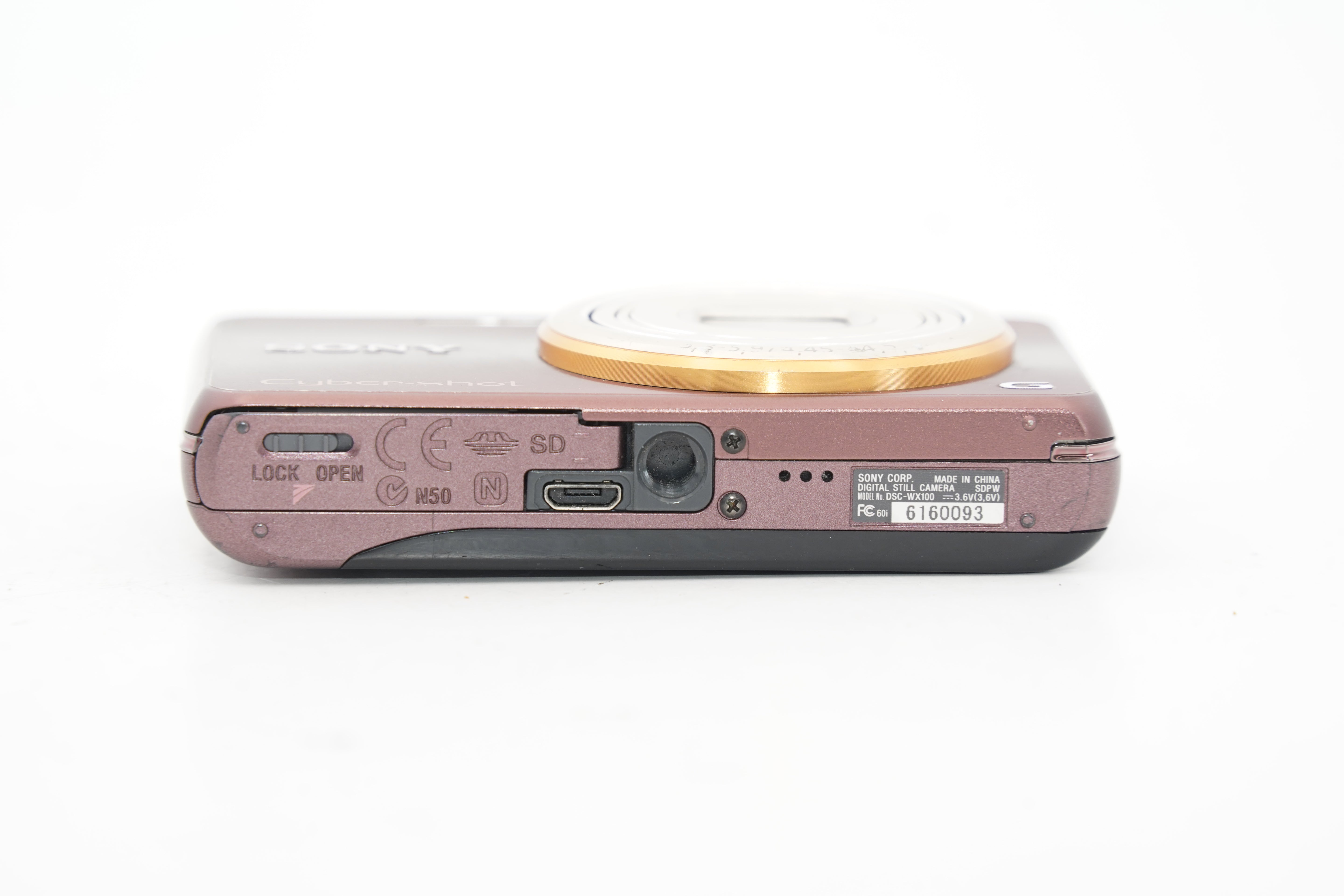 SONY Cyber-shot DSC-WX100 ブラウン