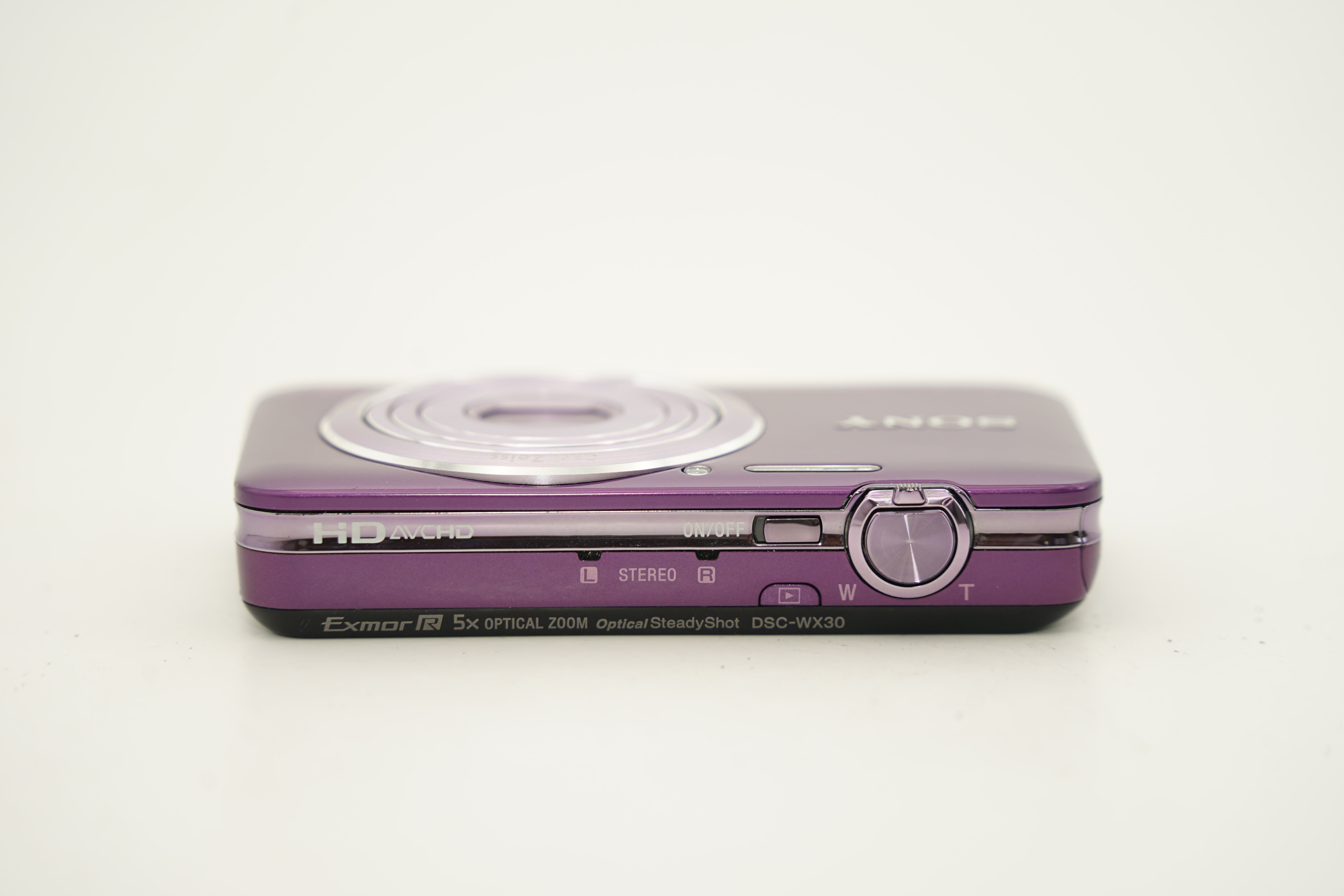 SONY Cyber-shot DSC-WX30 パープル バッテリー付属