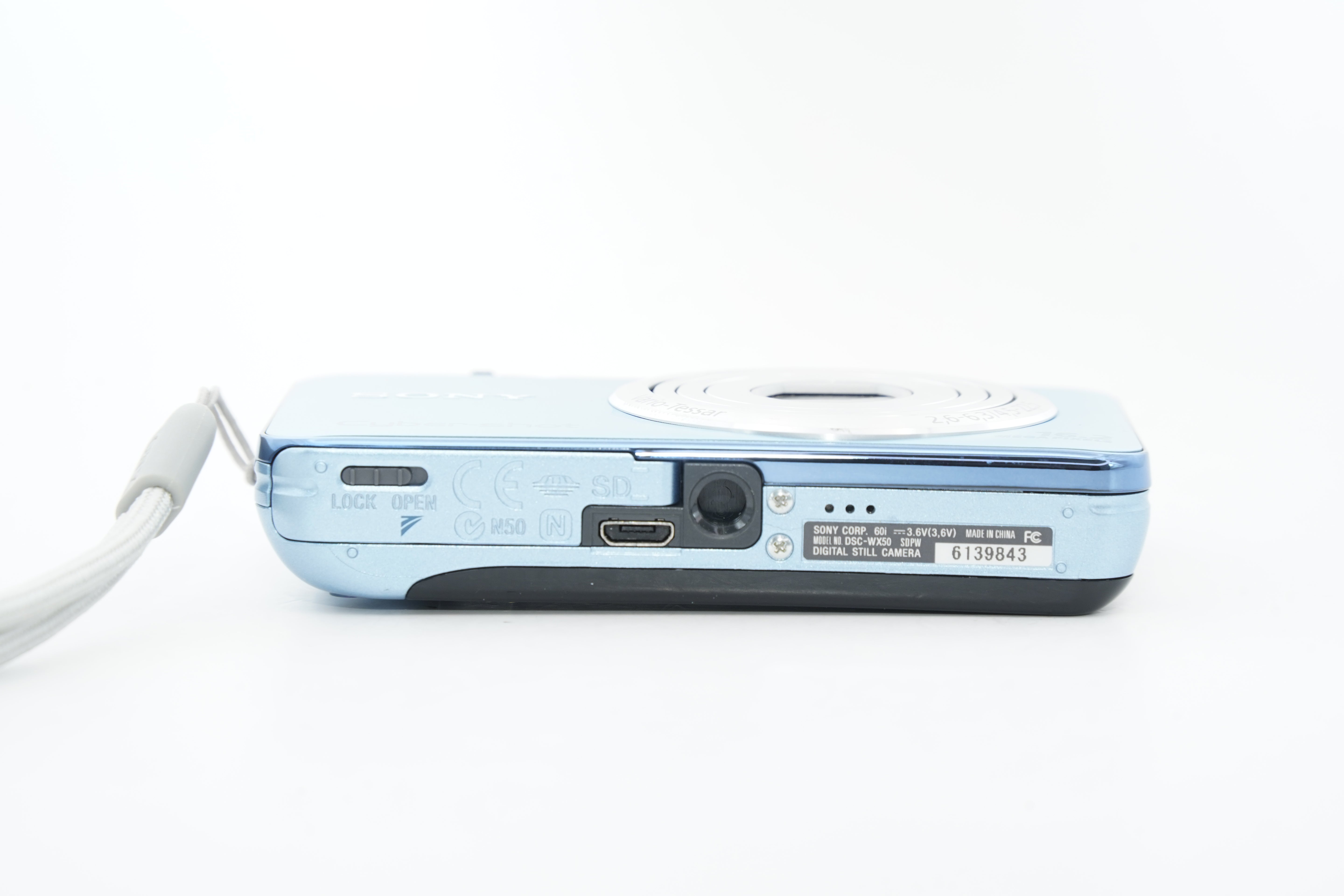 SONY Cyber-shot DSC-WX50 ブルー 充電器 バッテリー付属