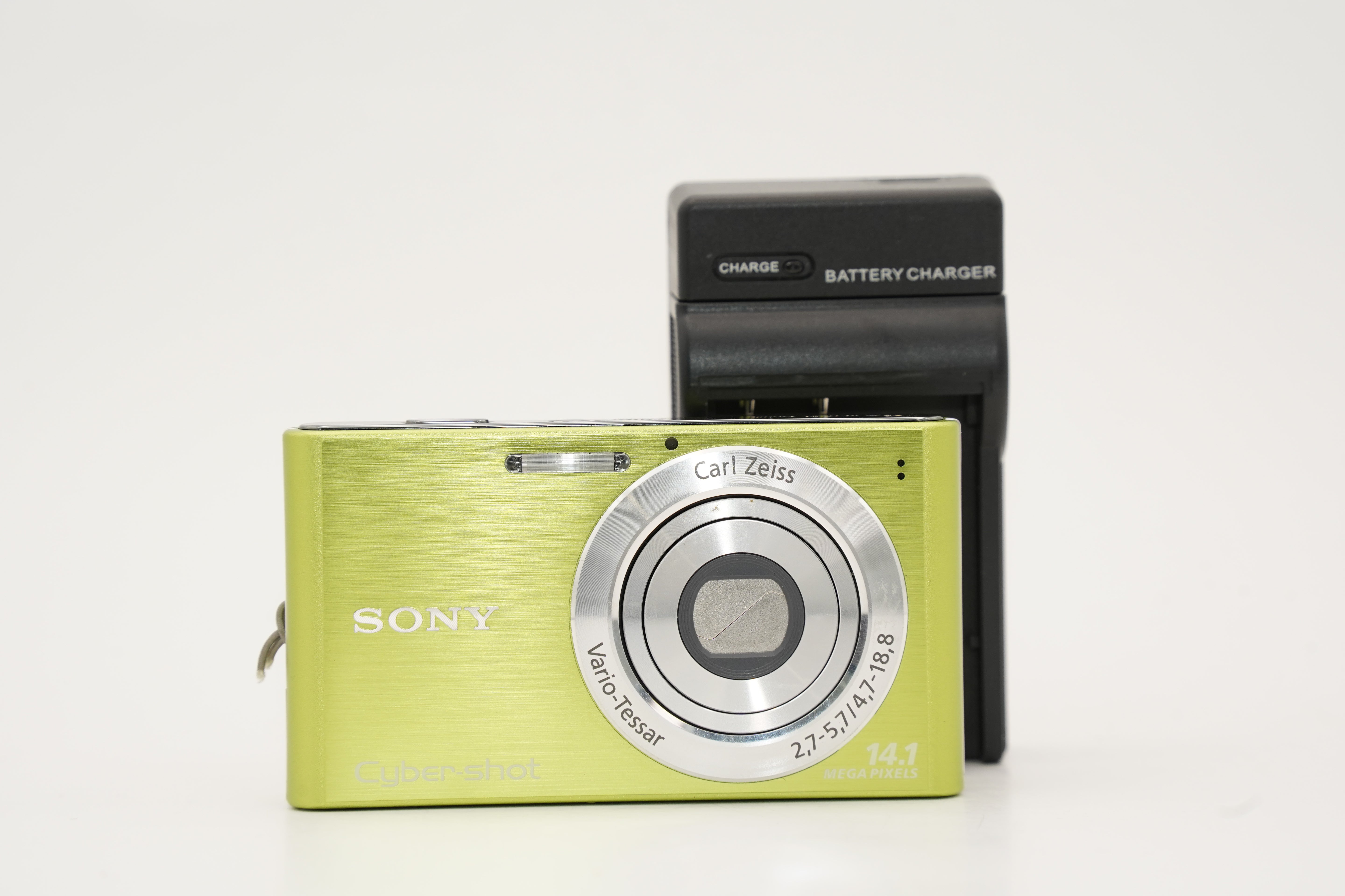 SONY Cyber-shot DSC-W320 グリーン バッテリー、充電器付属