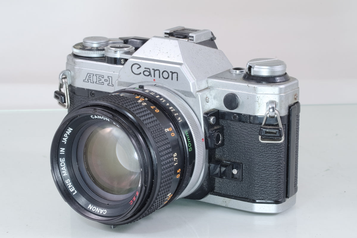 【買取実績】Canon AE-1 シルバー / FD 50mm F1.4 S.S.C｜東京中古カメラ