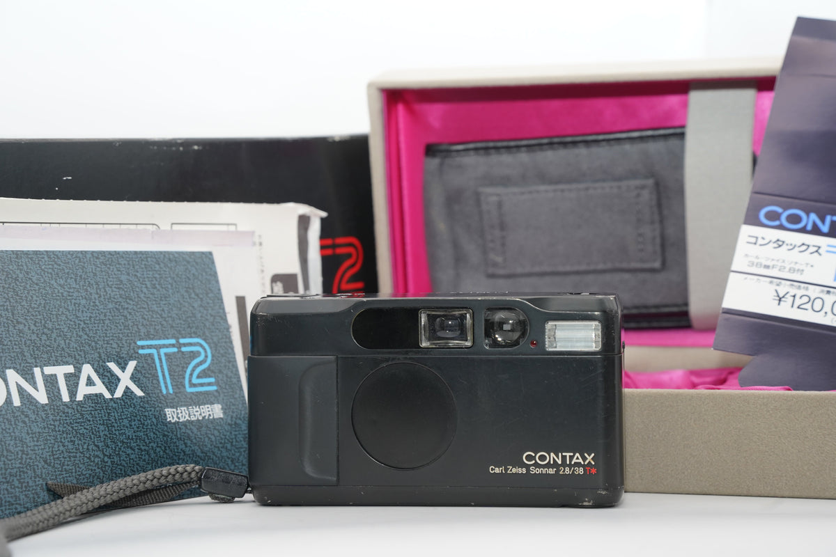 CONTAX T2 ブラック 箱・説明書付属 買取実績