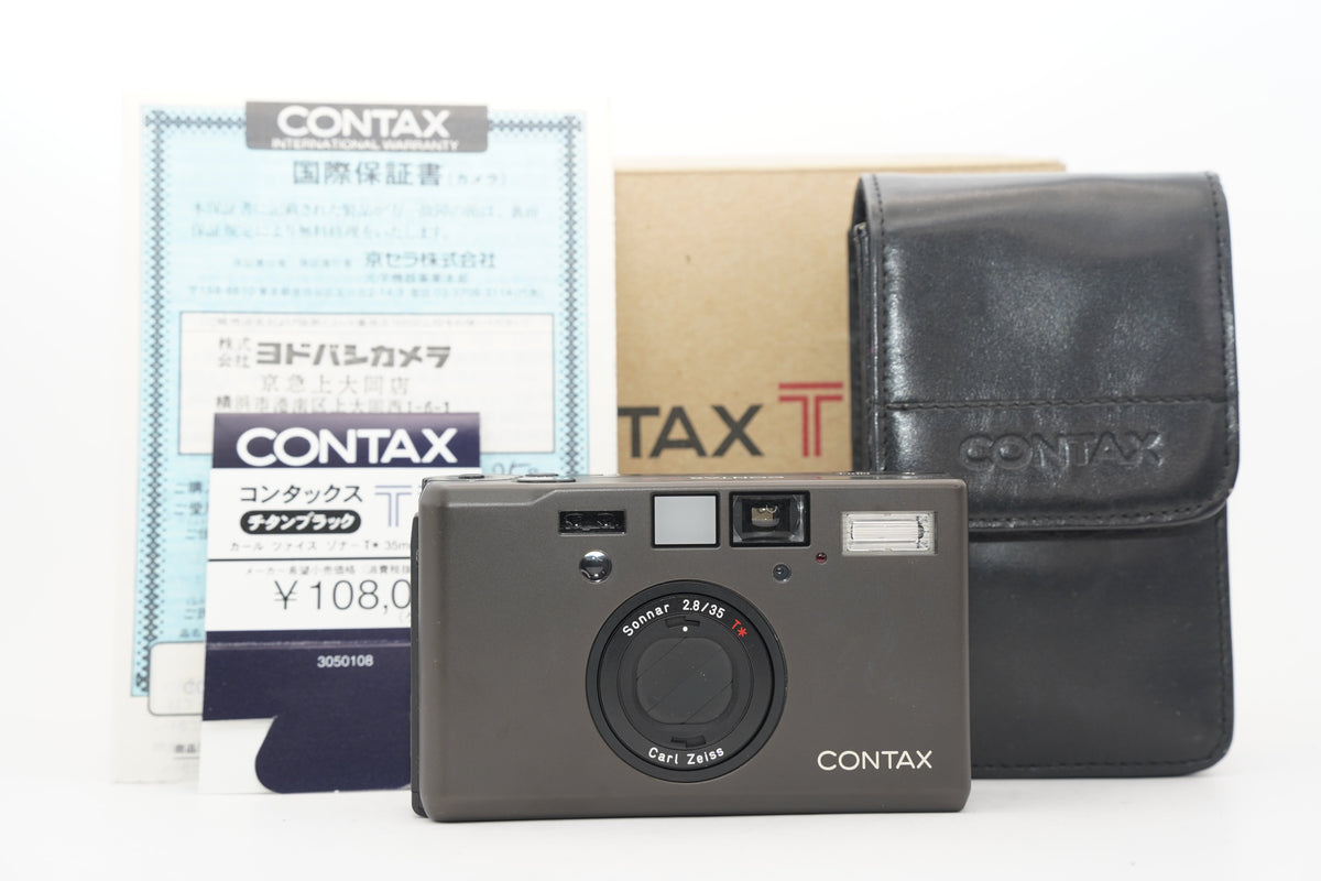 CONTAX T3 ブラック 箱付き 買取実績